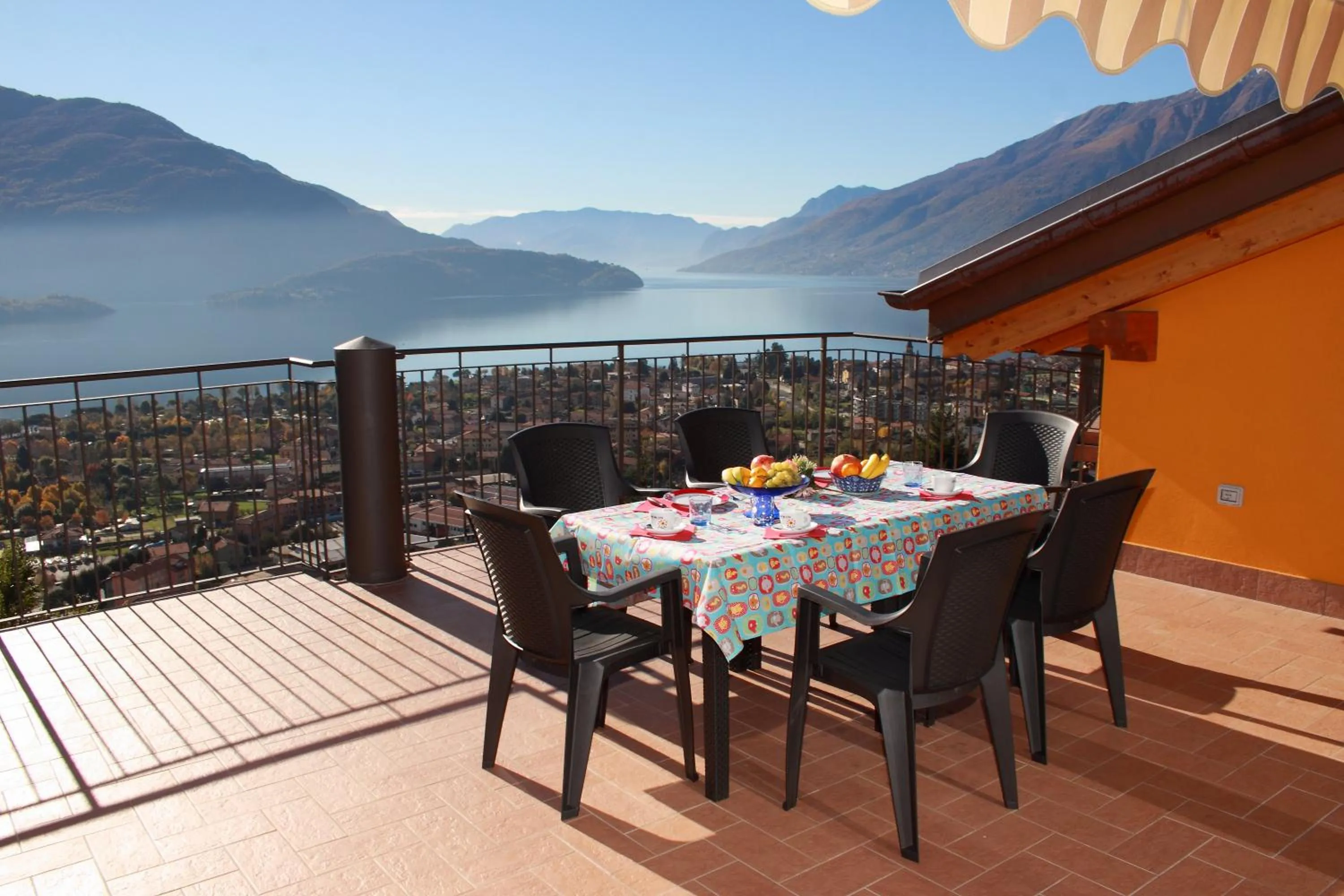 Balcony/Terrace in Residence Le Azalee & SPA