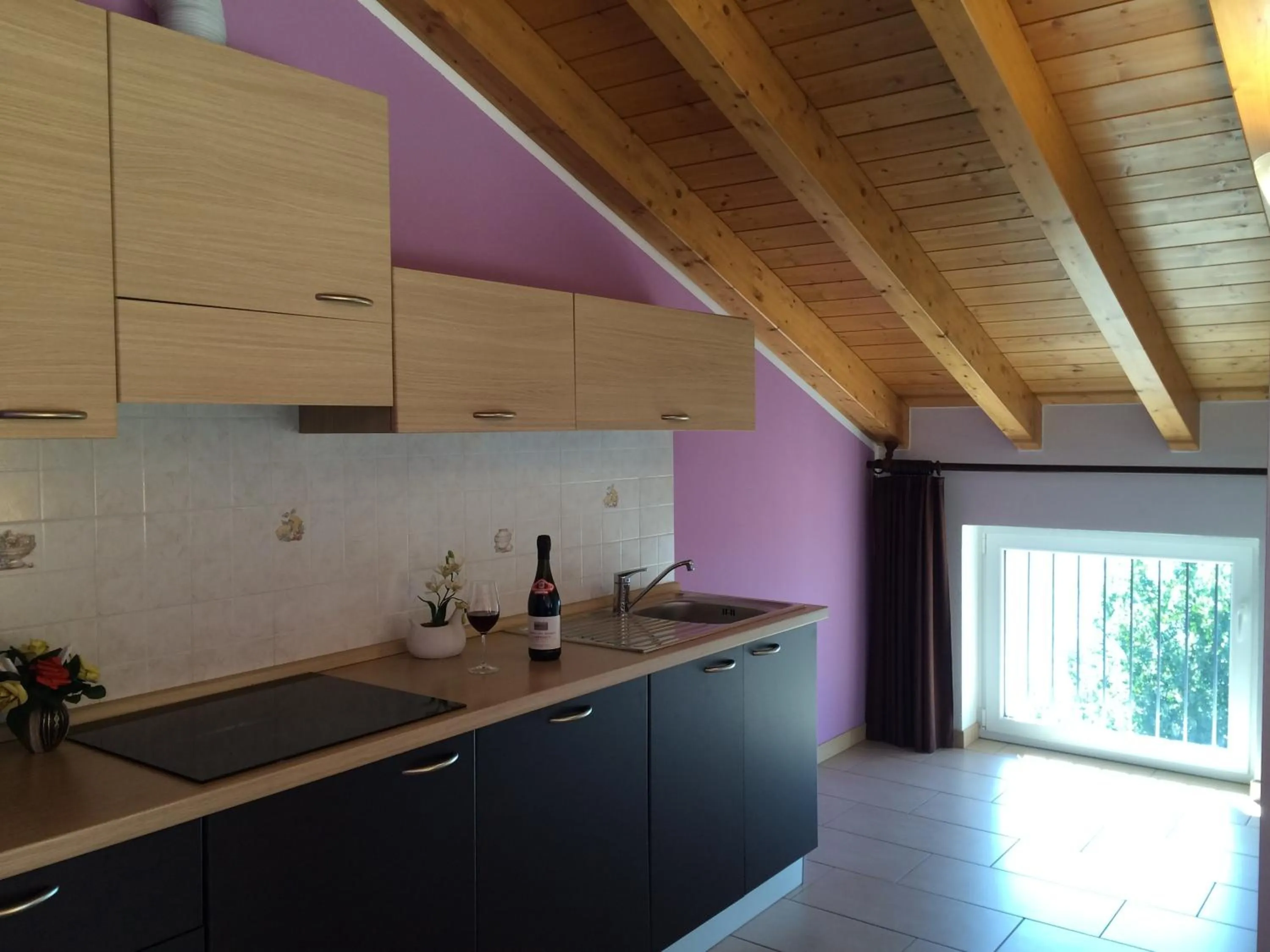 Kitchen or kitchenette in Residence Le Azalee & SPA