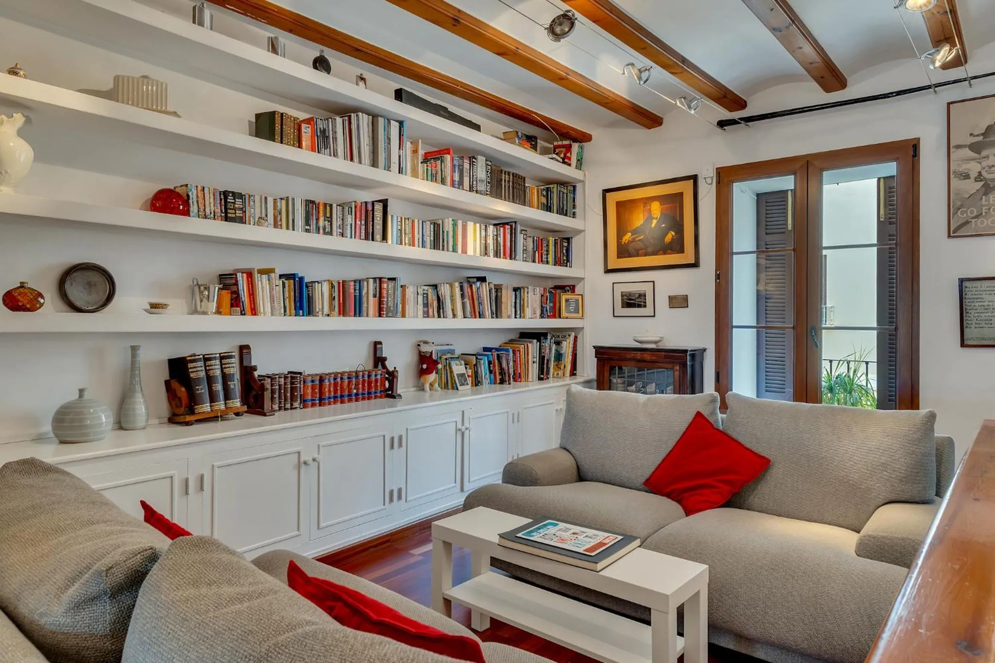 Library in Denia Townhouse