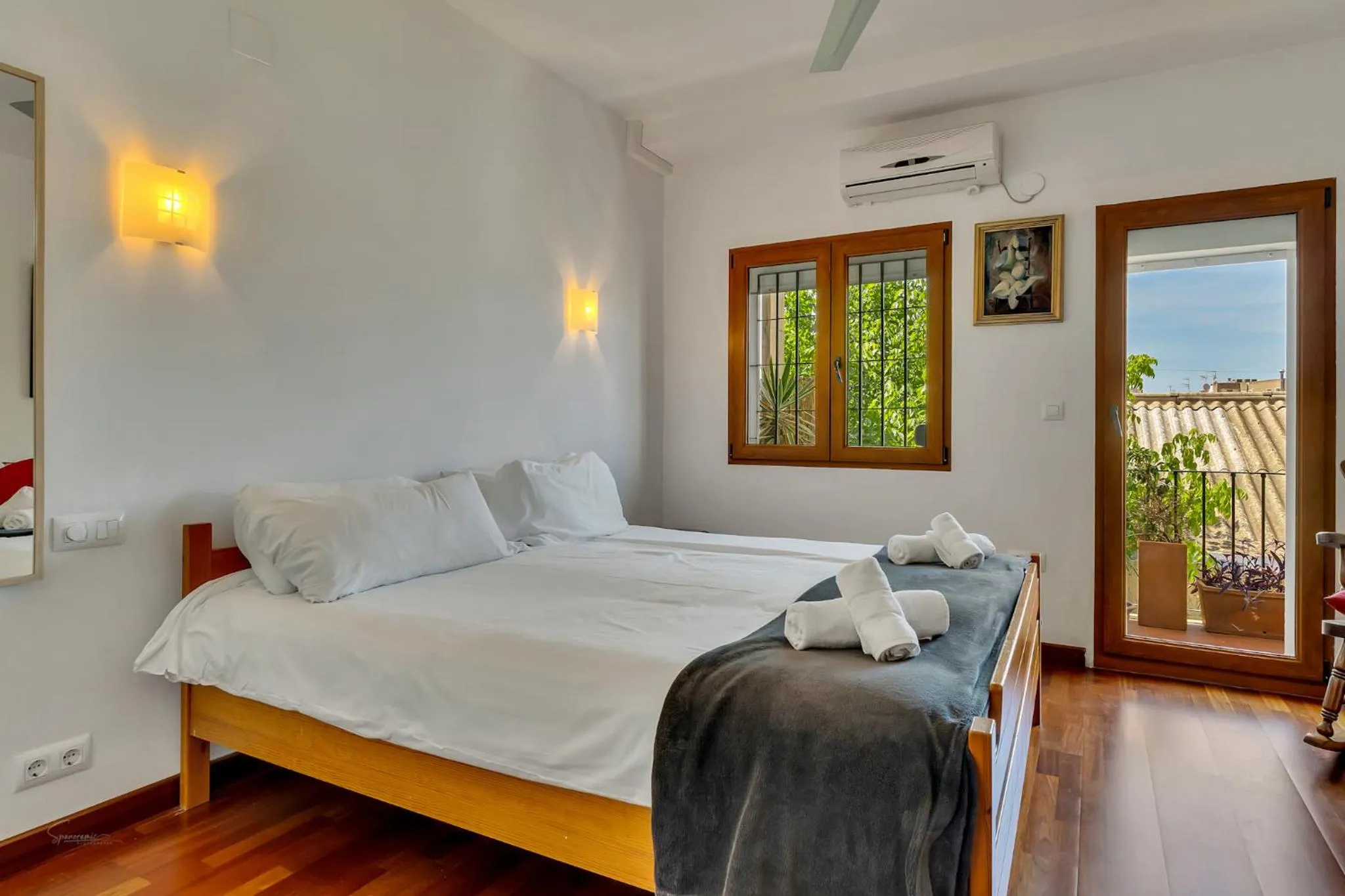 Bed in Denia Townhouse