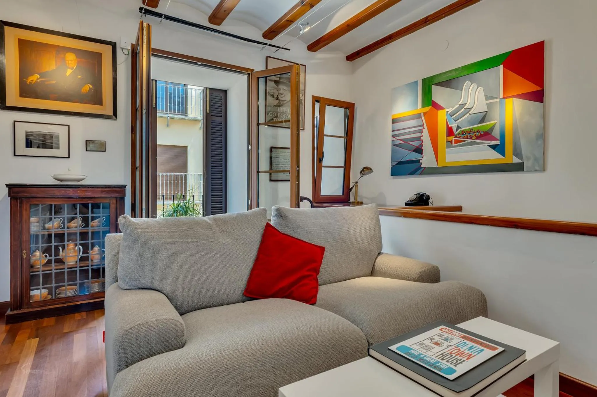 Library in Denia Townhouse