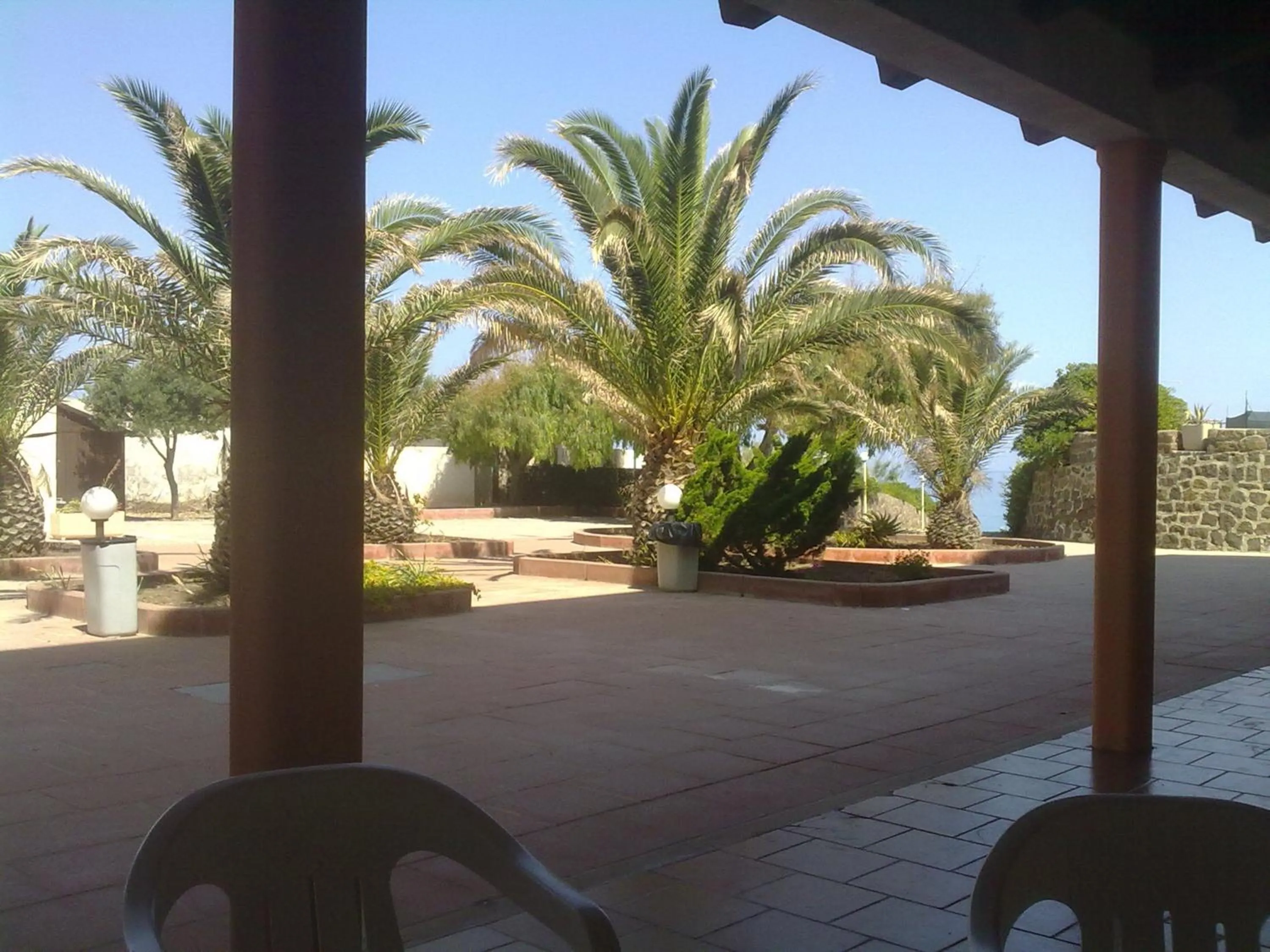 Balcony/Terrace in Hotel Castelsardo Domus Beach