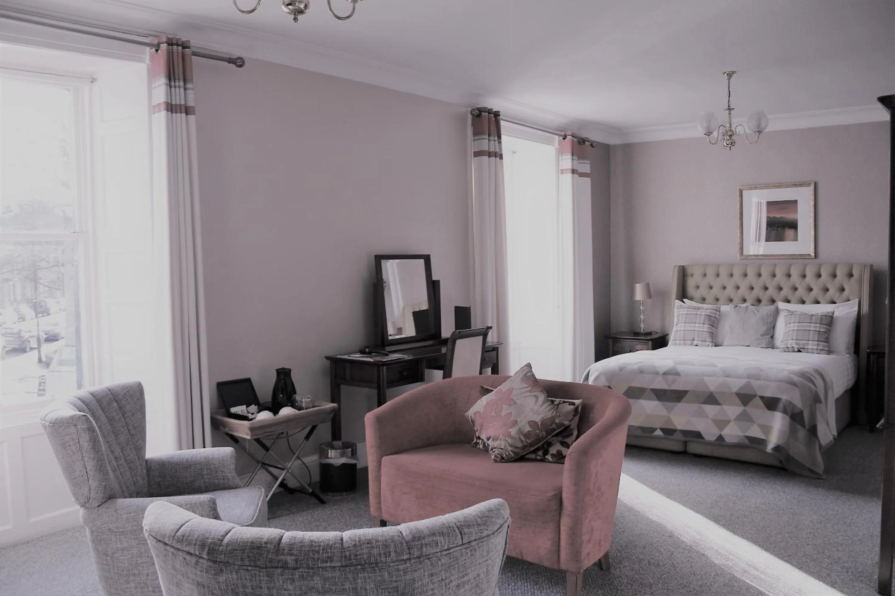 Bedroom, Bed in The Kirkcudbright Bay Hotel