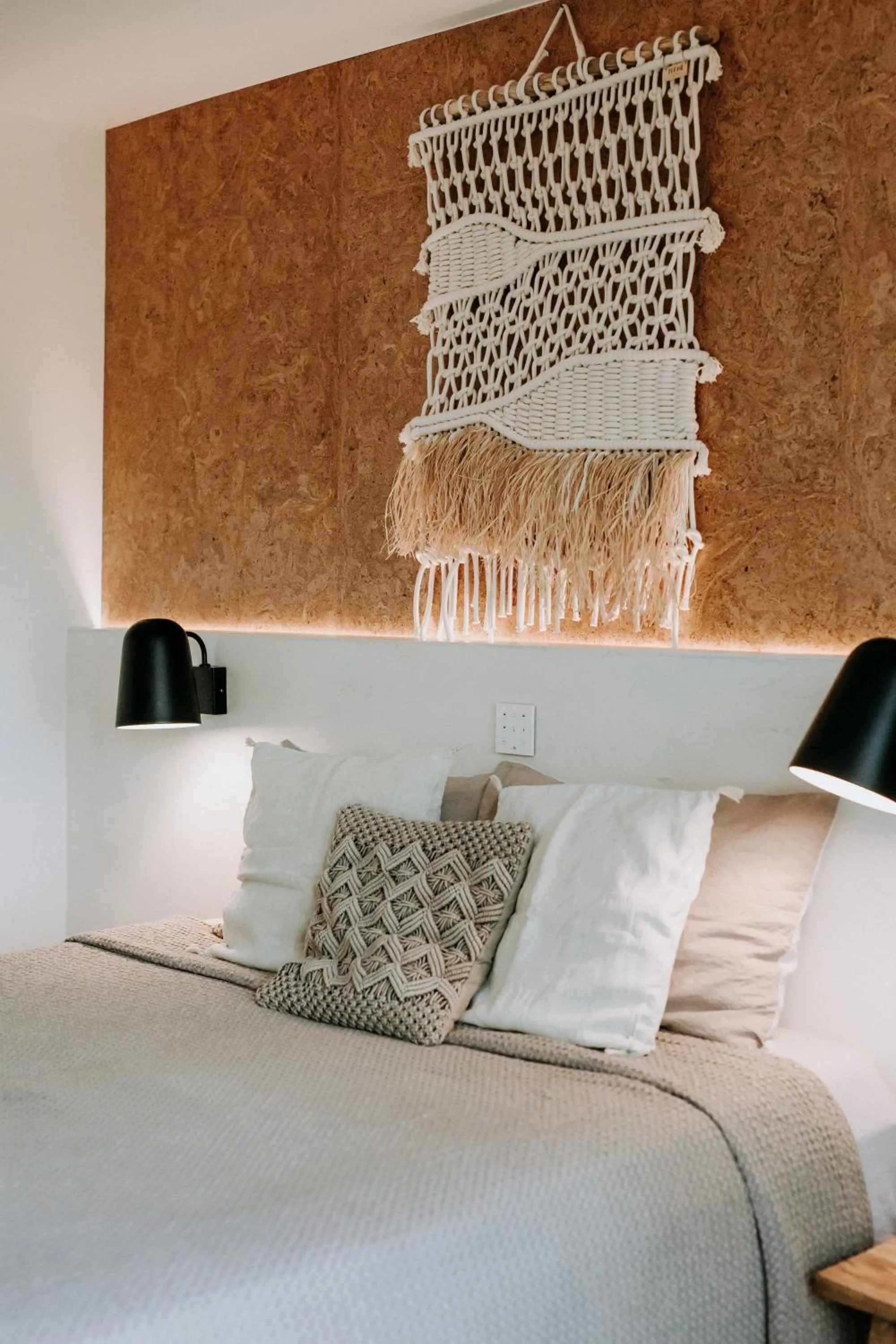 Bed in Eco-lodge Villa Epicurea