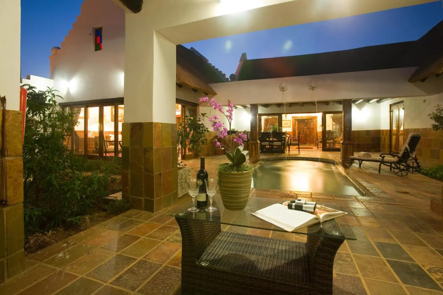 Pool view in Kedar Heritage Lodge, Conference Centre & Spa