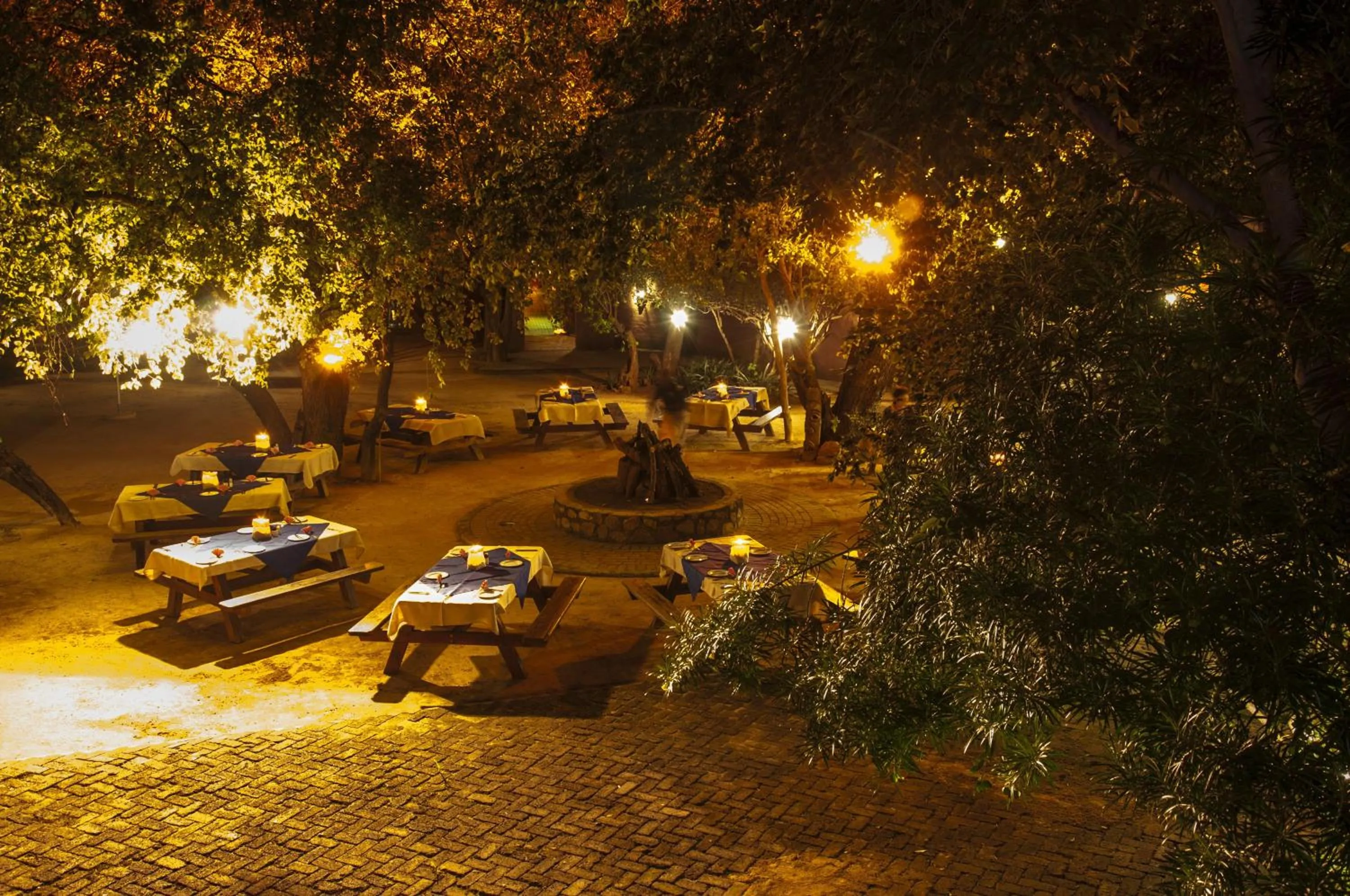 Restaurant/places to eat in Kedar Heritage Lodge, Conference Centre & Spa