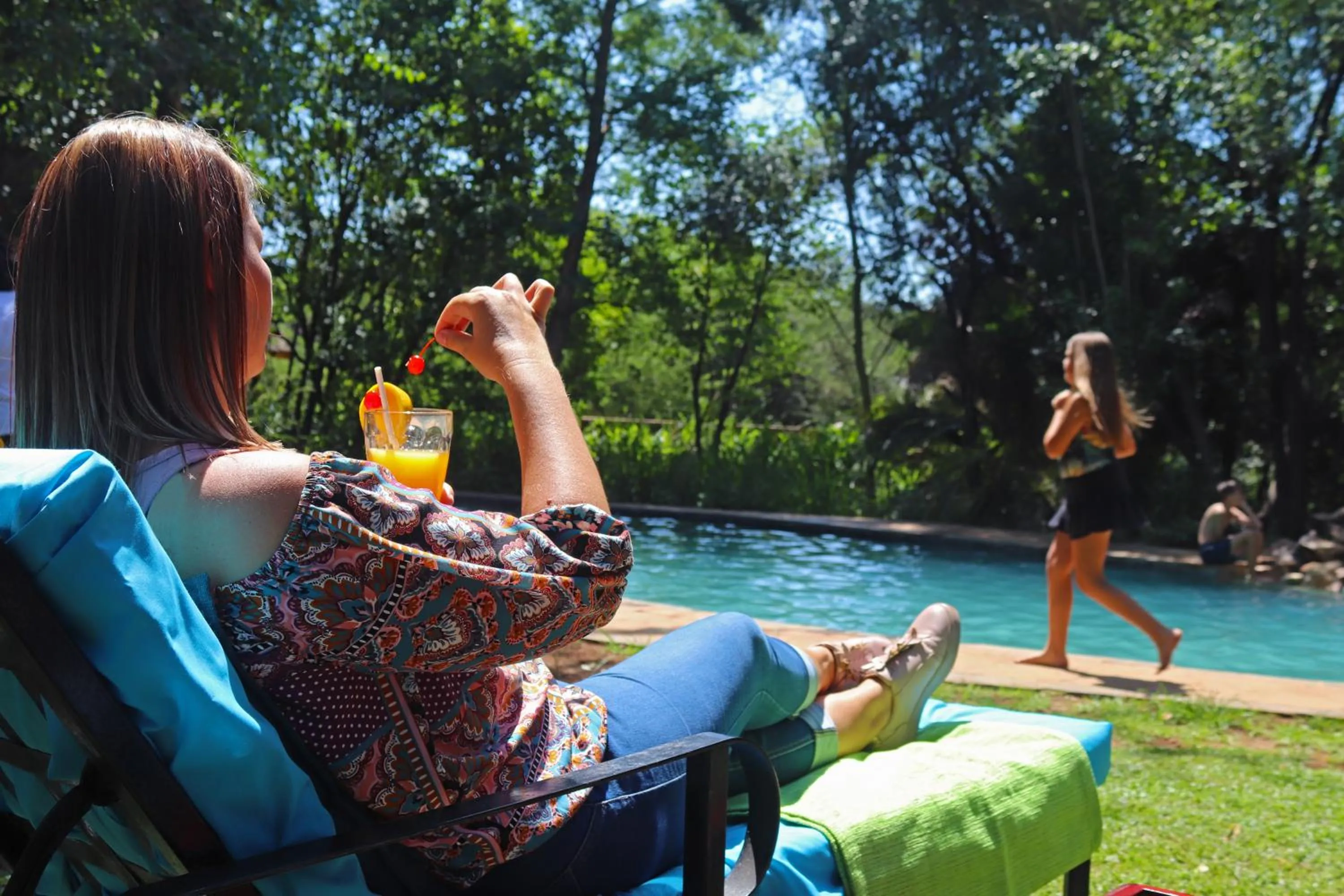 Swimming pool in Kedar Heritage Lodge, Conference Centre & Spa