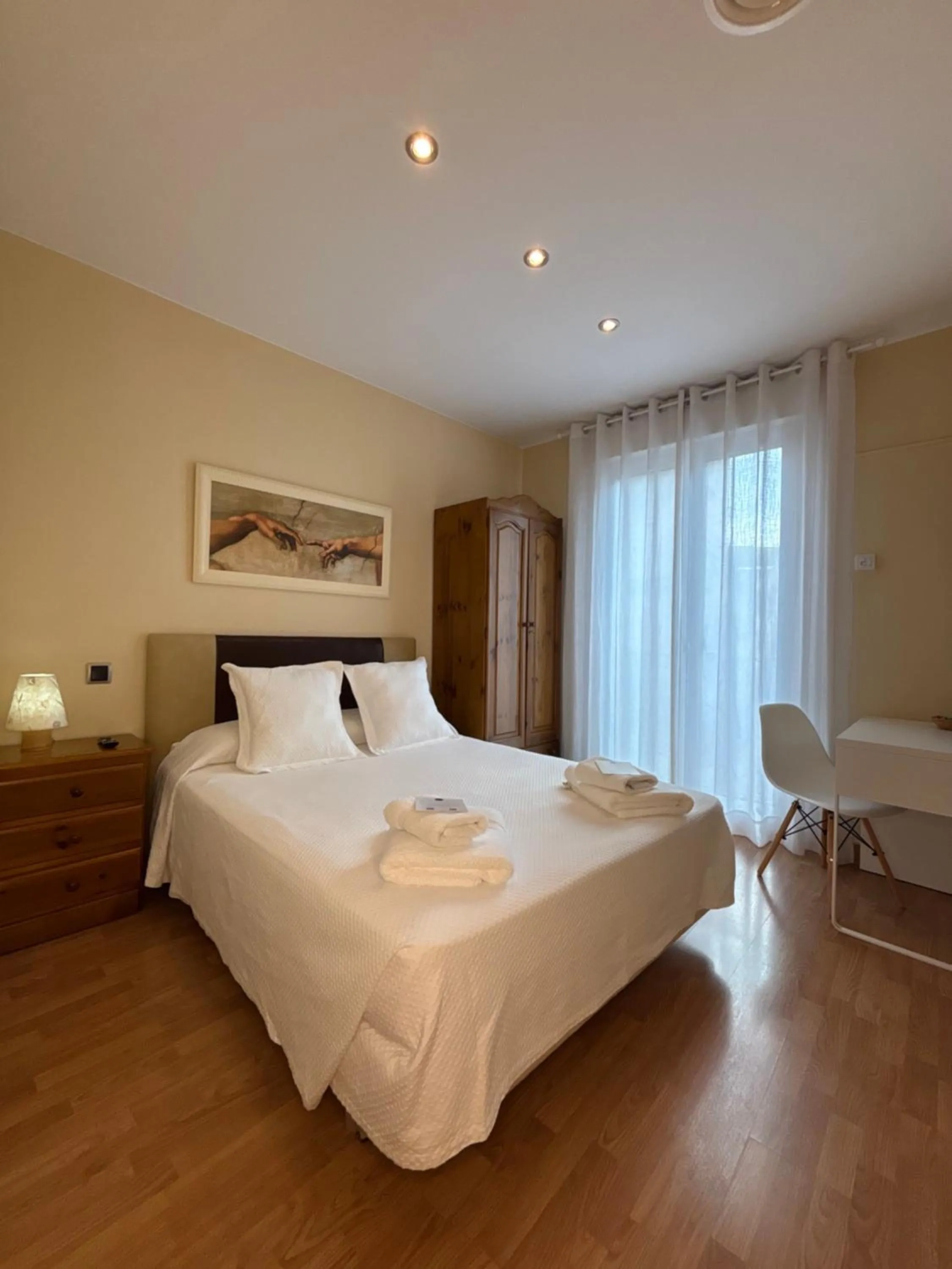 Bed in Hotel Restaurante El Colono