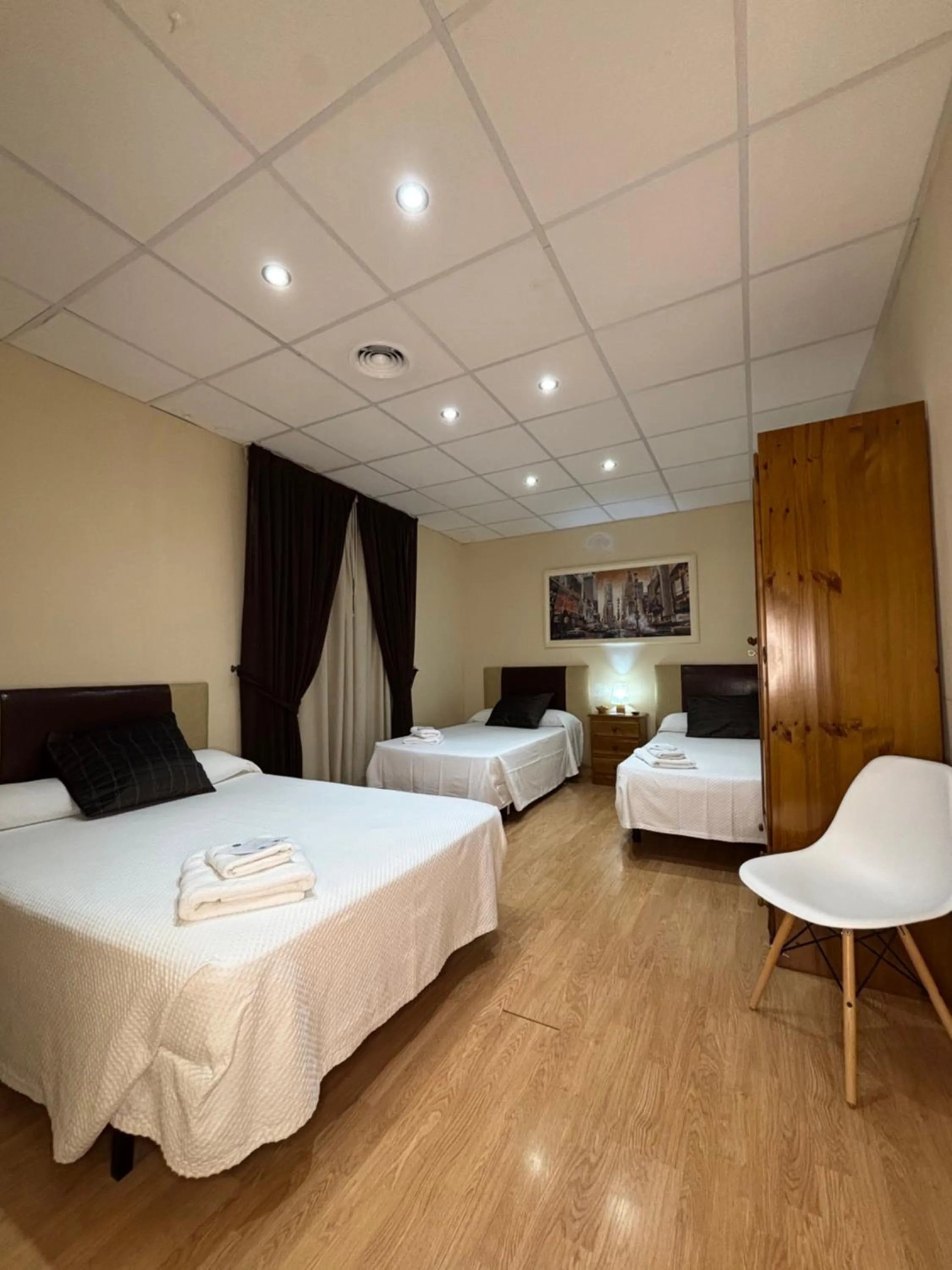 Bed in Hotel Restaurante El Colono