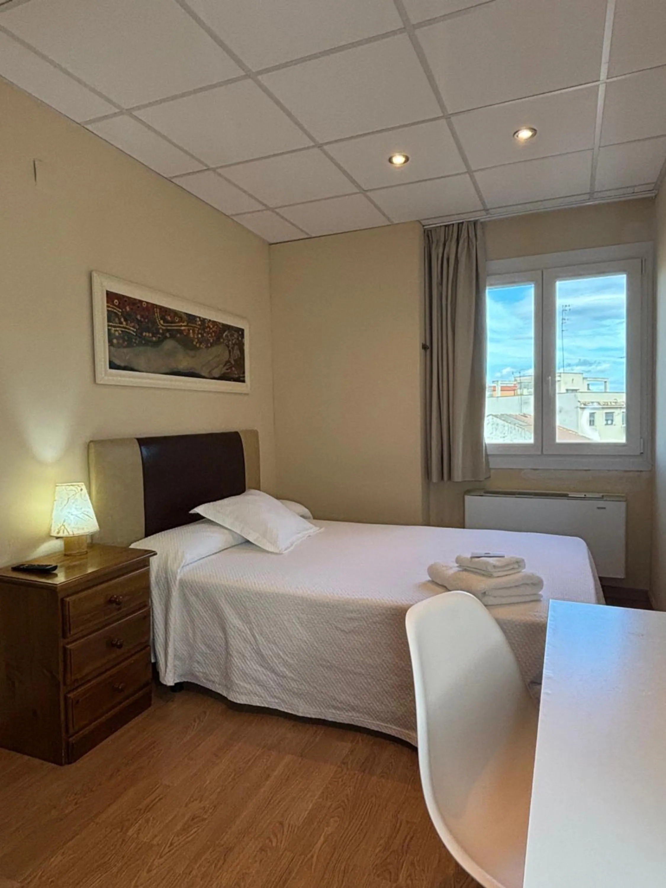 Bed in Hotel Restaurante El Colono