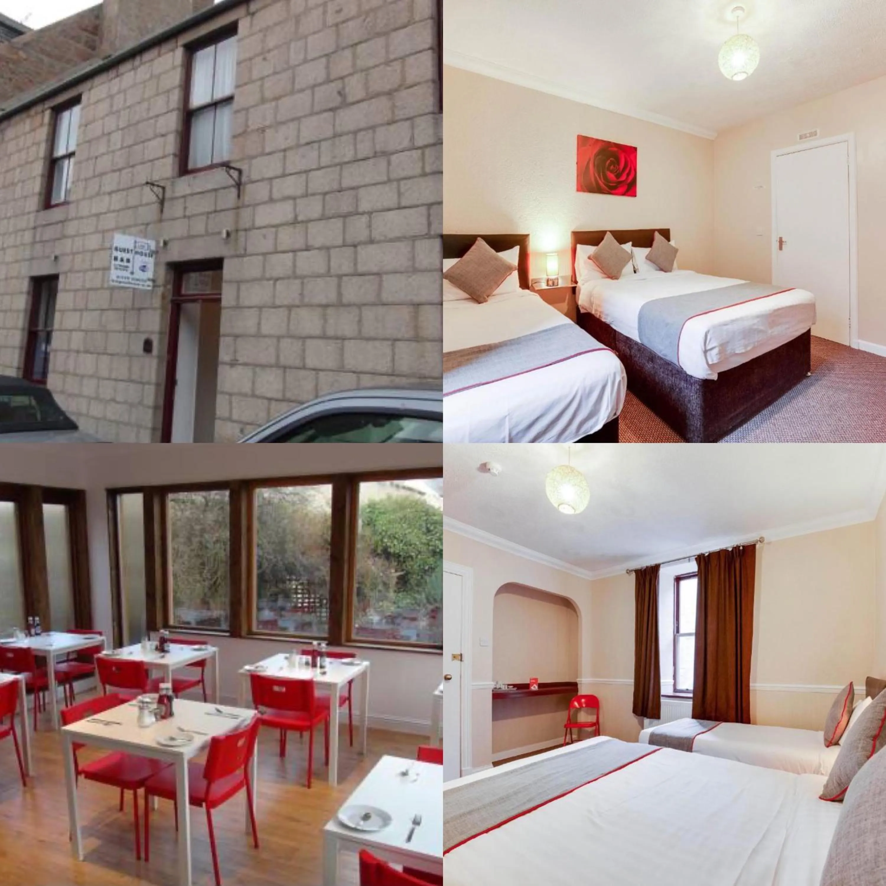 Bed in Lost Guest House Peterhead