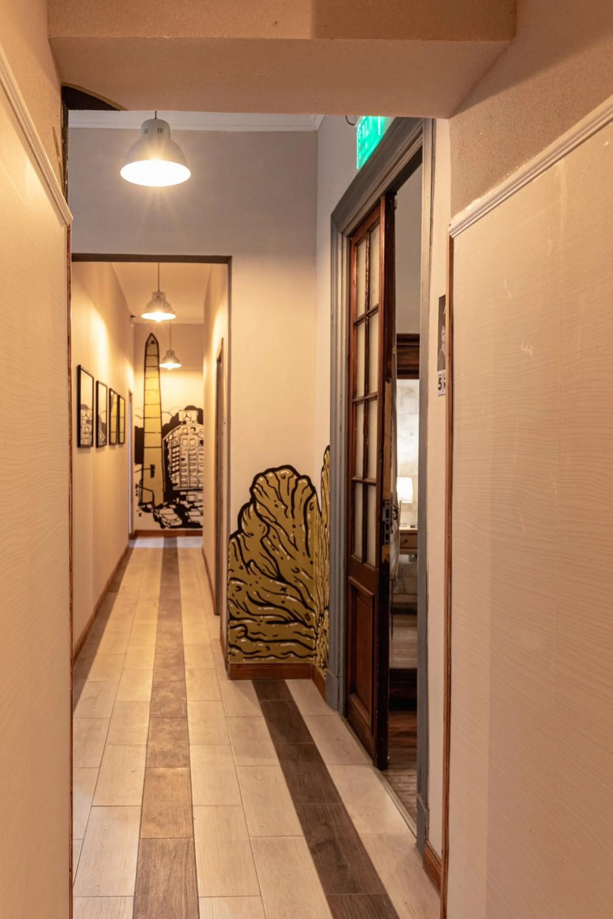 Lobby or reception in Che Juan Hostel BA