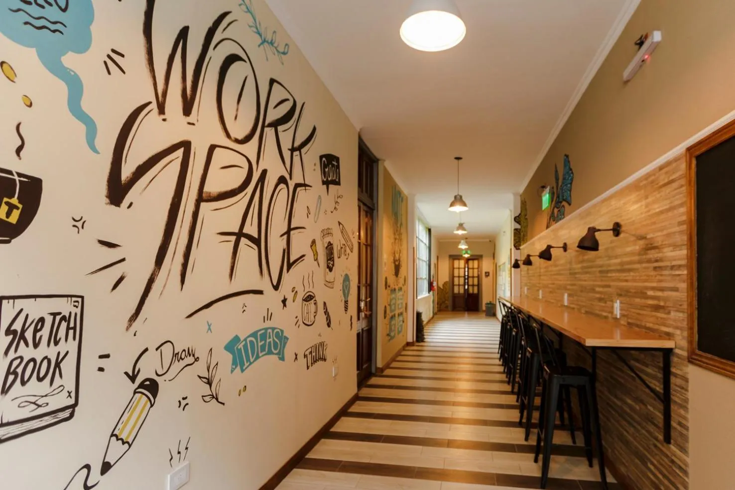 View (from property/room) in Che Juan Hostel BA