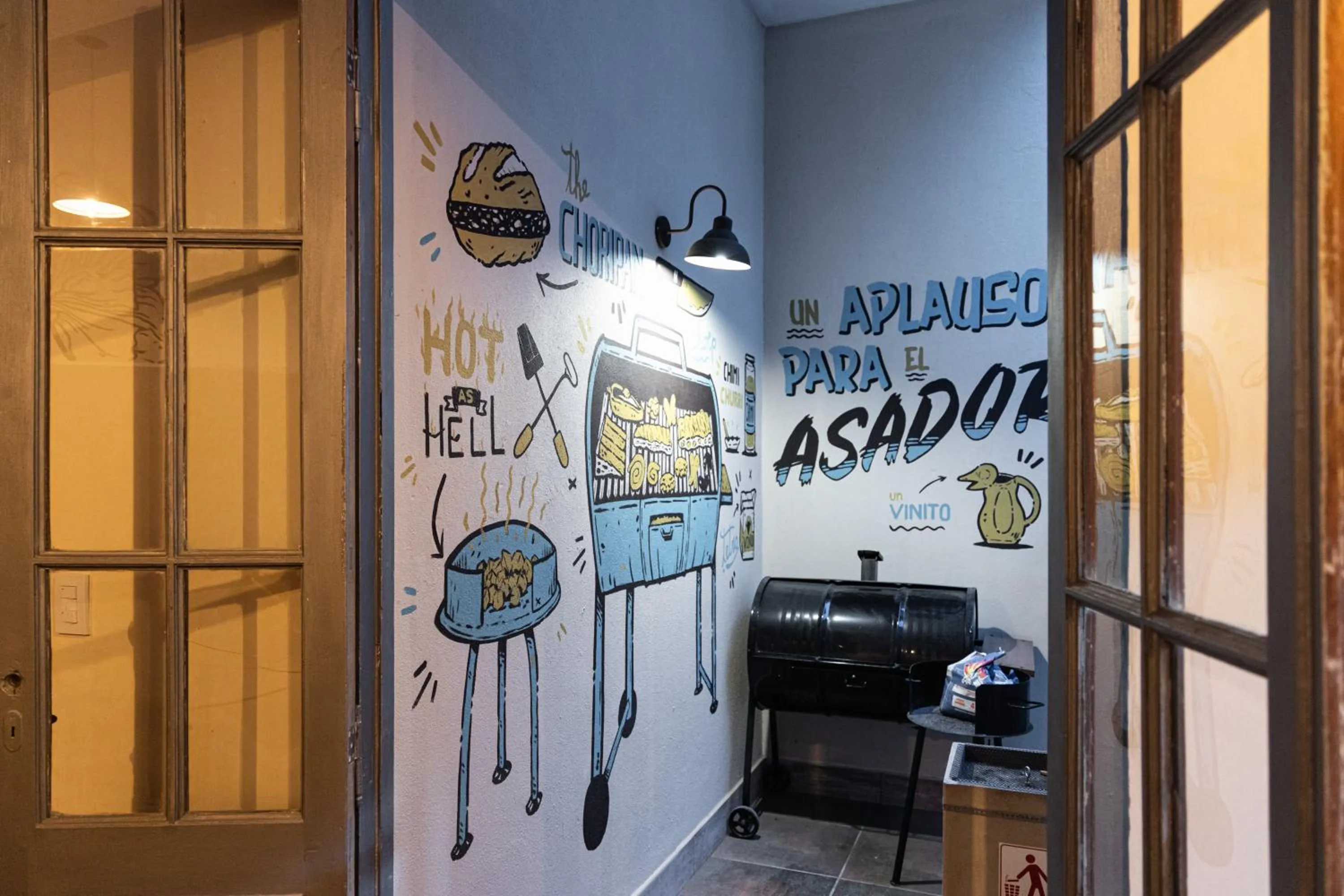 BBQ facilities in Che Juan Hostel BA