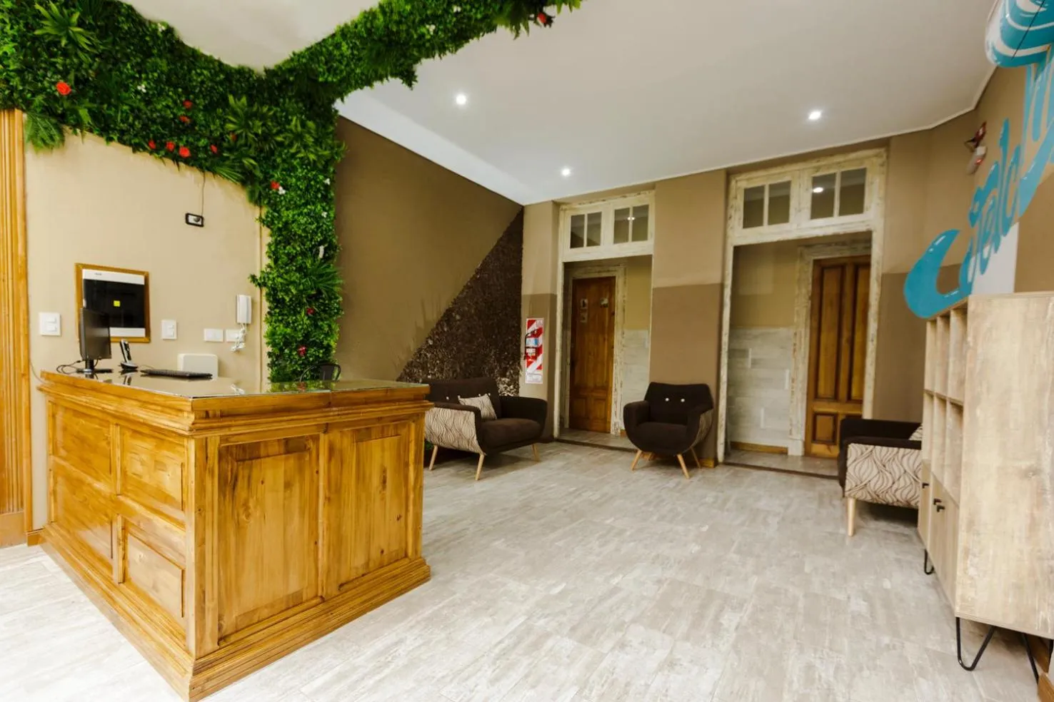 Lobby or reception in Che Juan Hostel BA