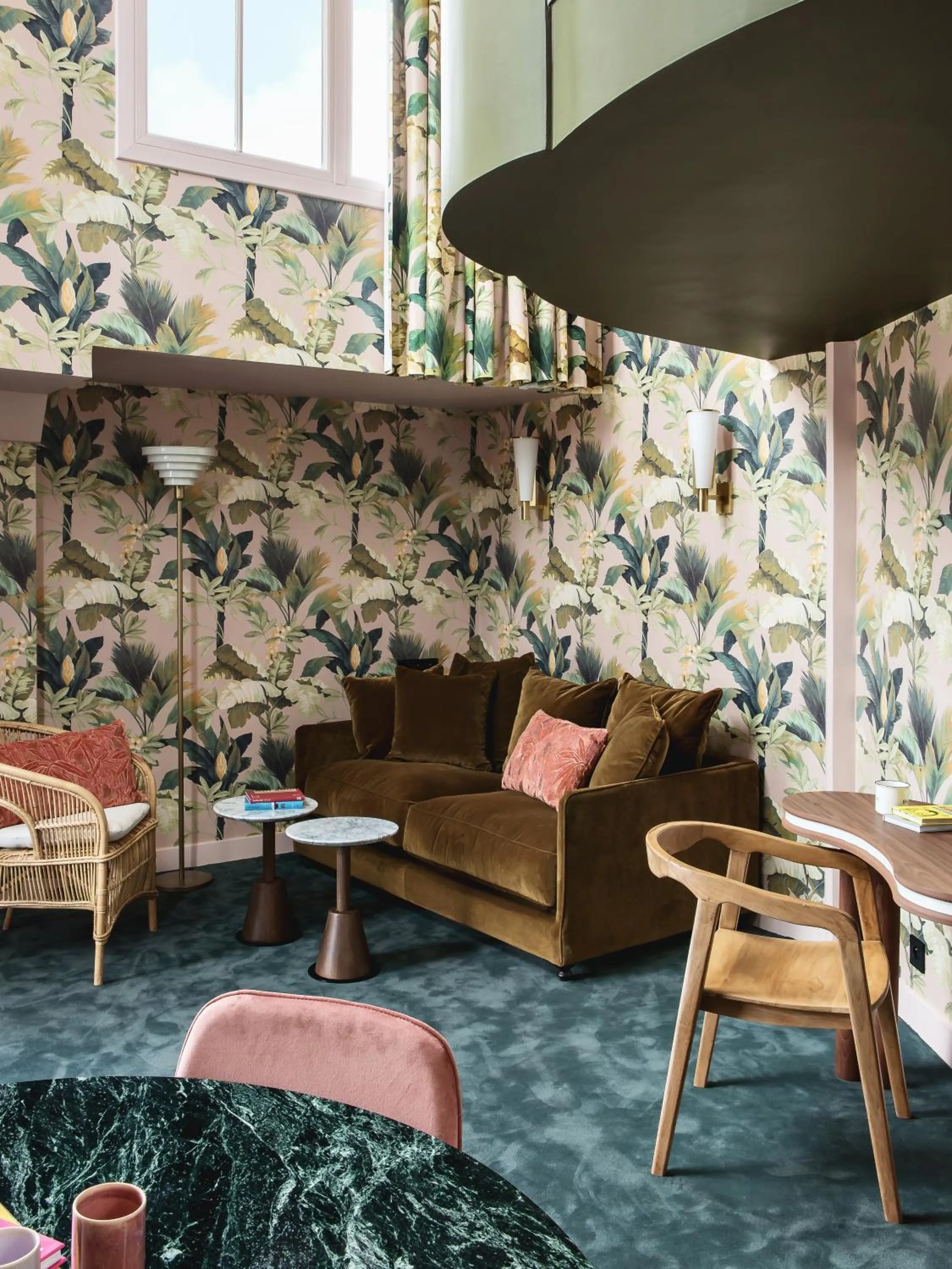 Seating area in Hôtel Mercedes