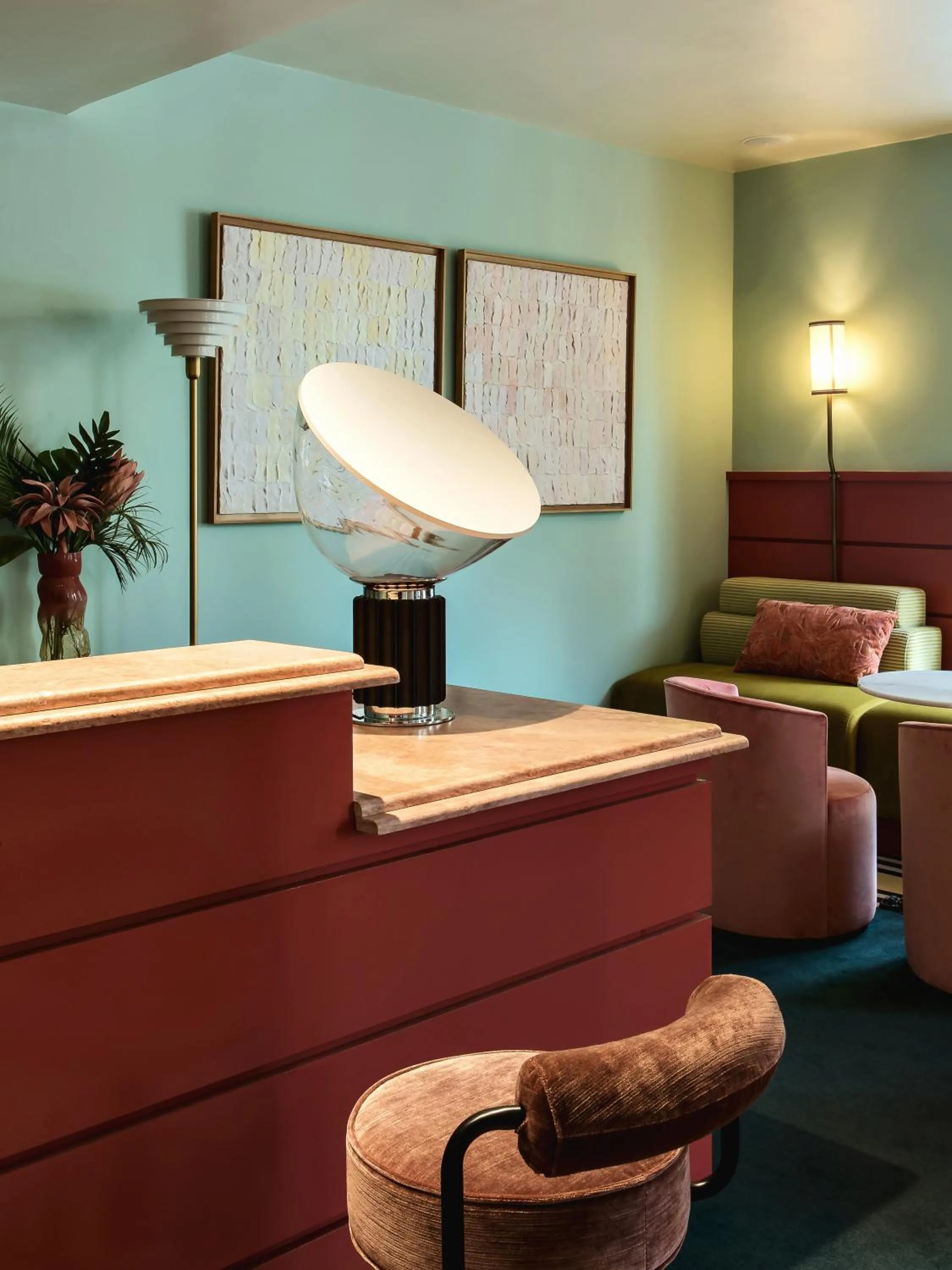 Lobby or reception in Hôtel Mercedes