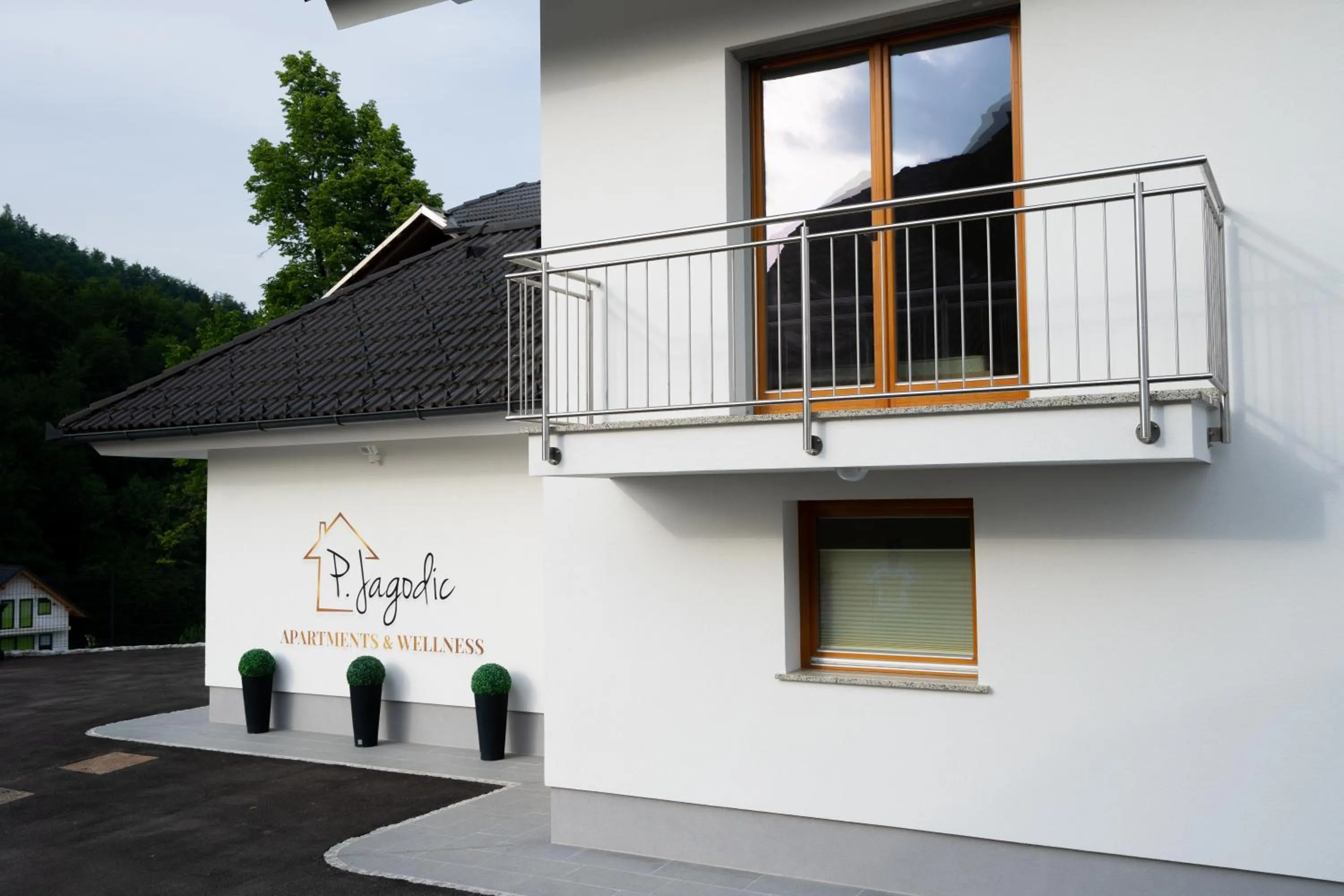 Property building in PJagodic Apartments & Wellness