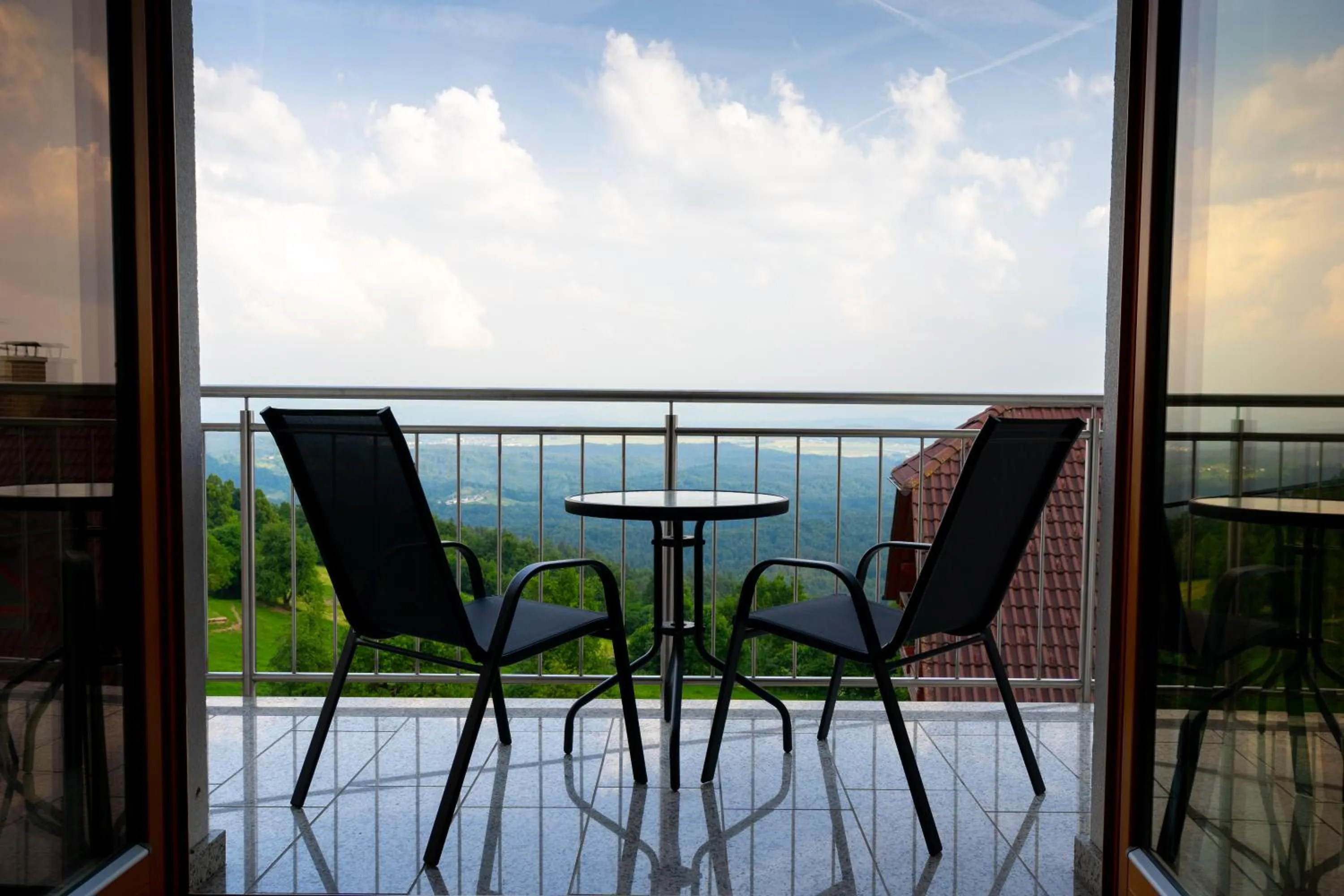 Patio in PJagodic Apartments & Wellness