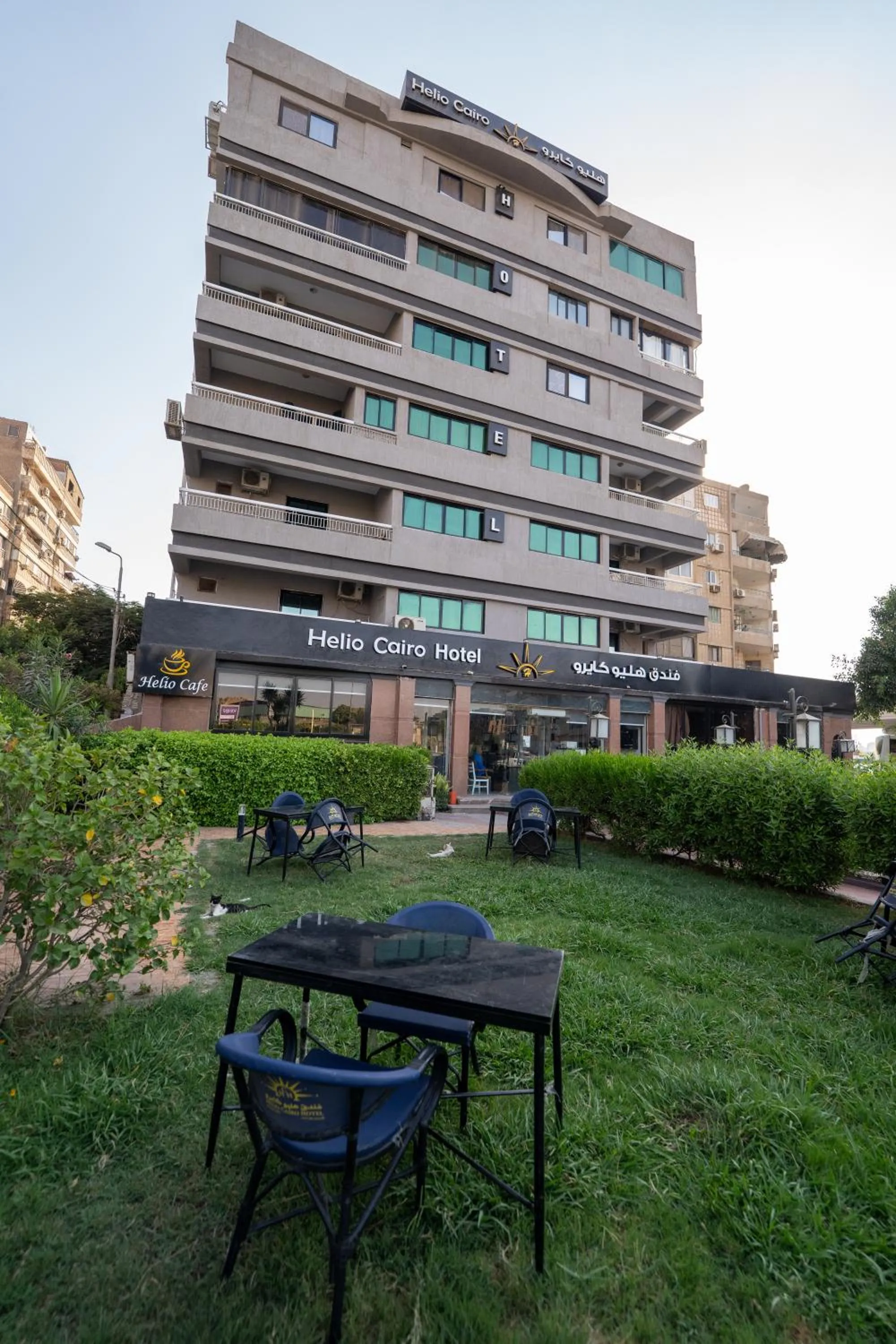 Property building in Helio Cairo Hotel
