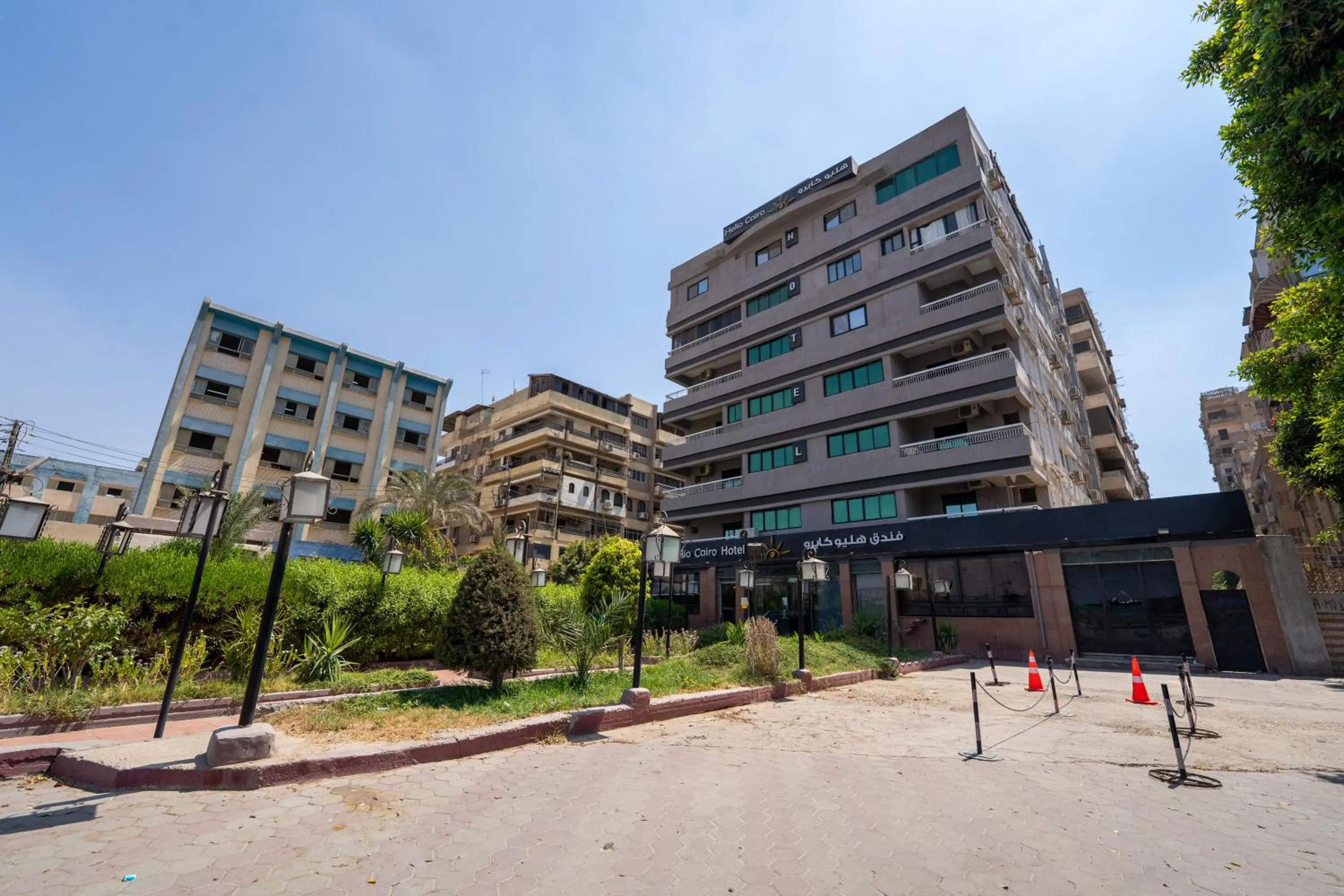 Property building in Helio Cairo Hotel