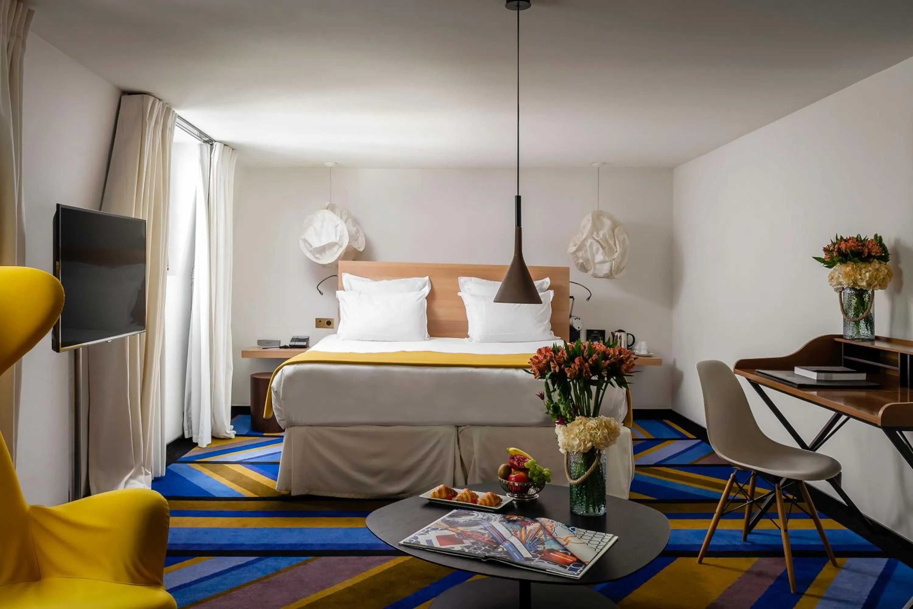 Bed in Hôtel du Ministère