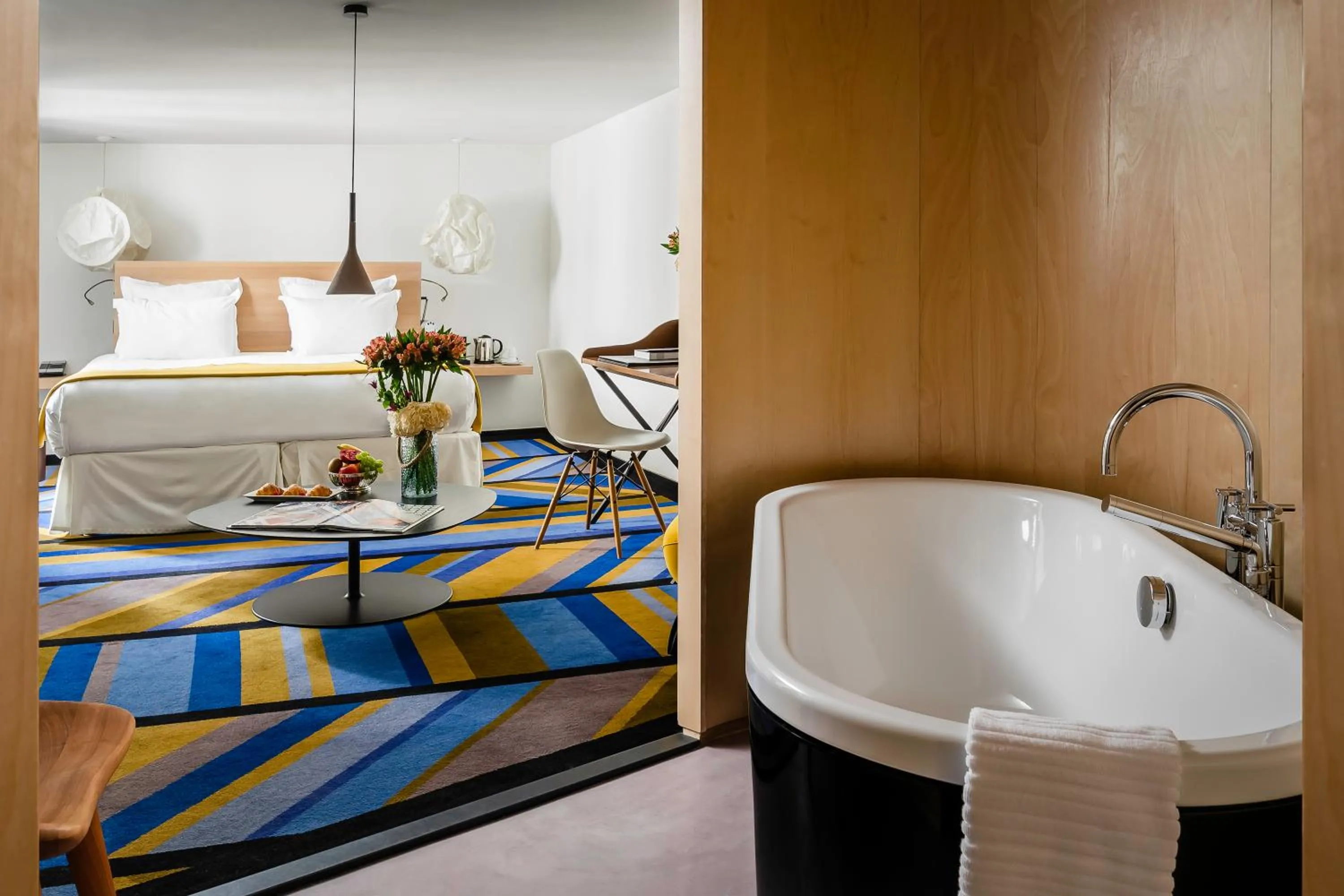 Bed in Hôtel du Ministère