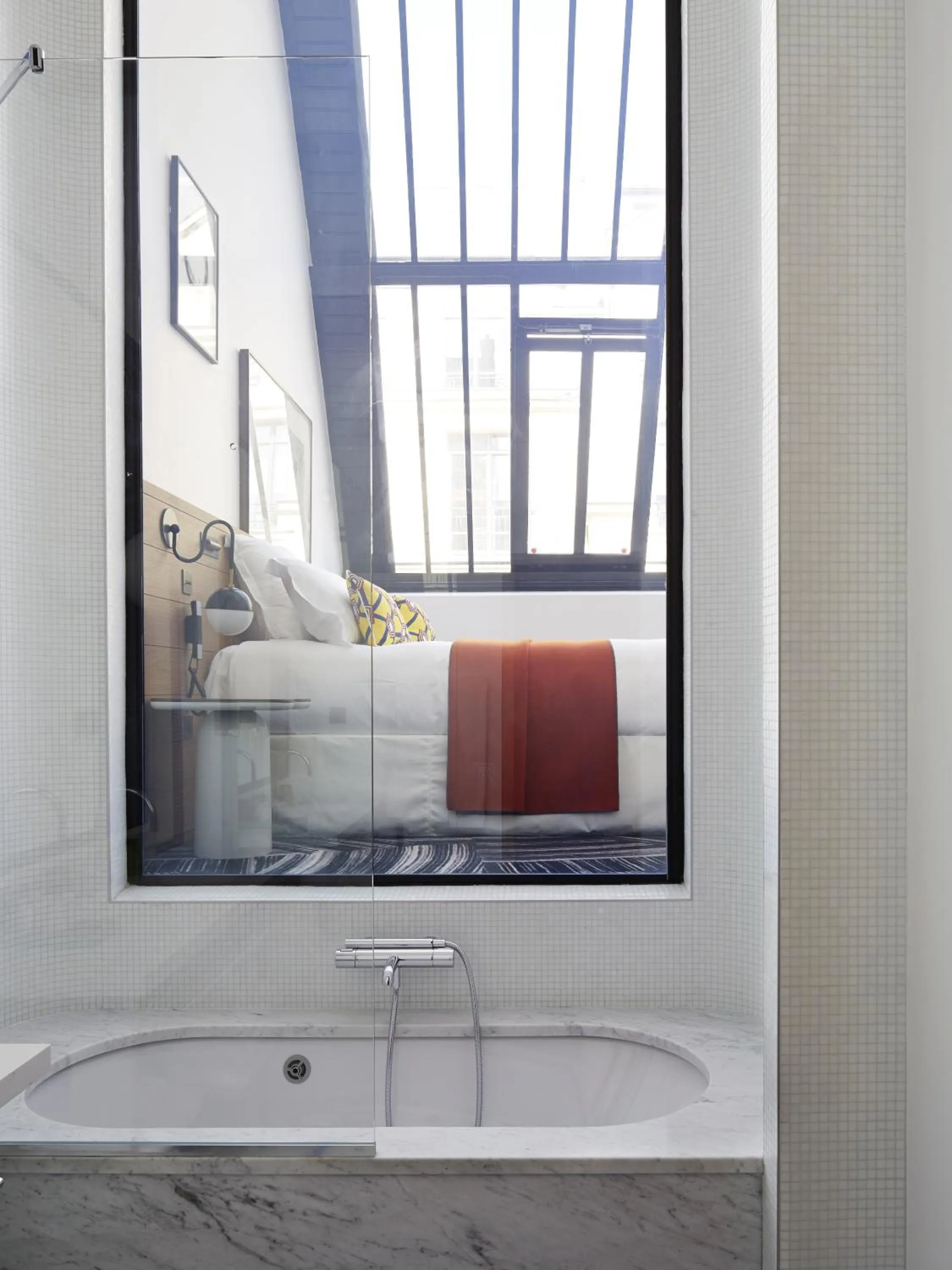 Bathroom in Hôtel du Ministère