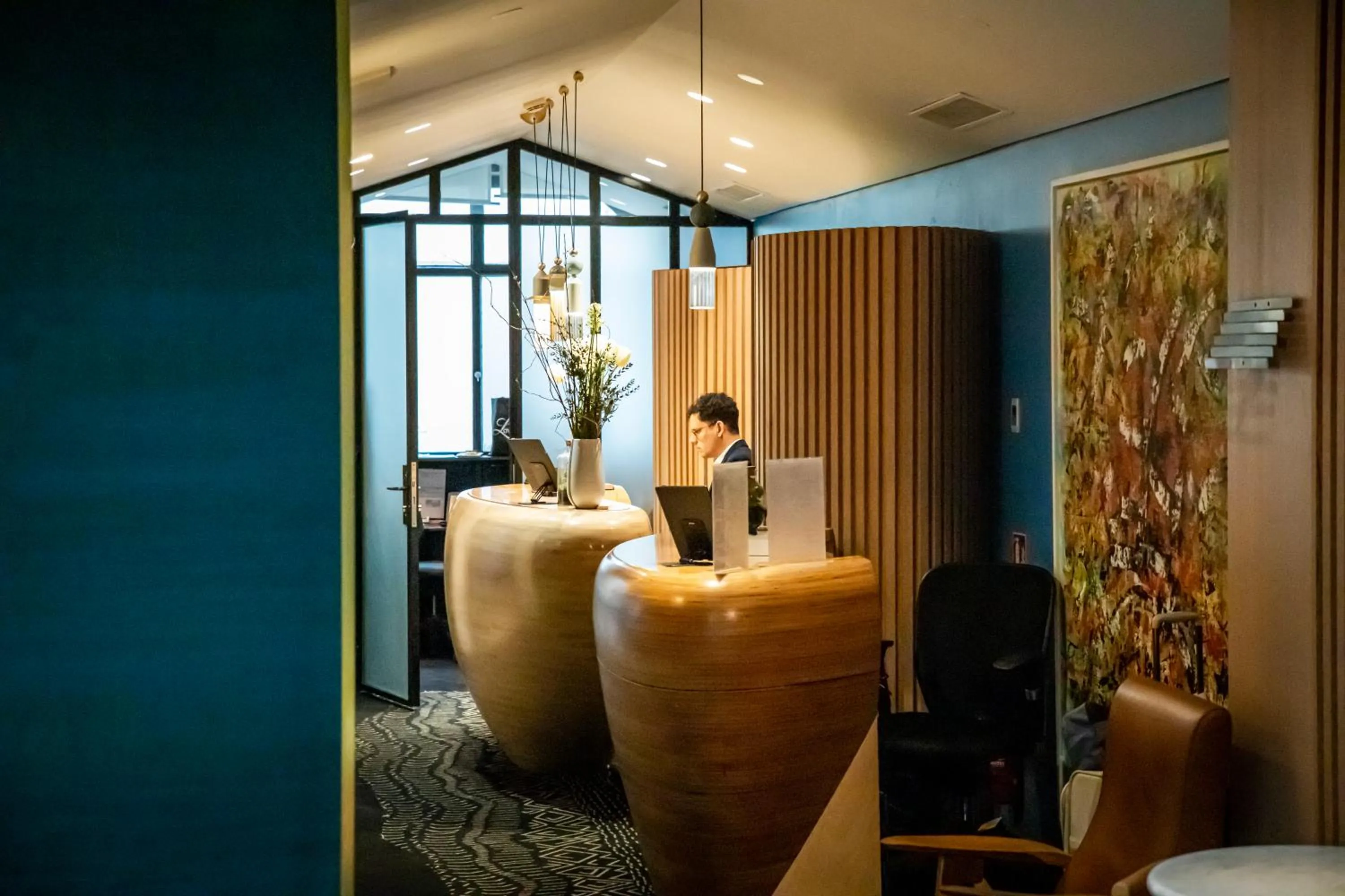 Lobby or reception in Hôtel du Ministère
