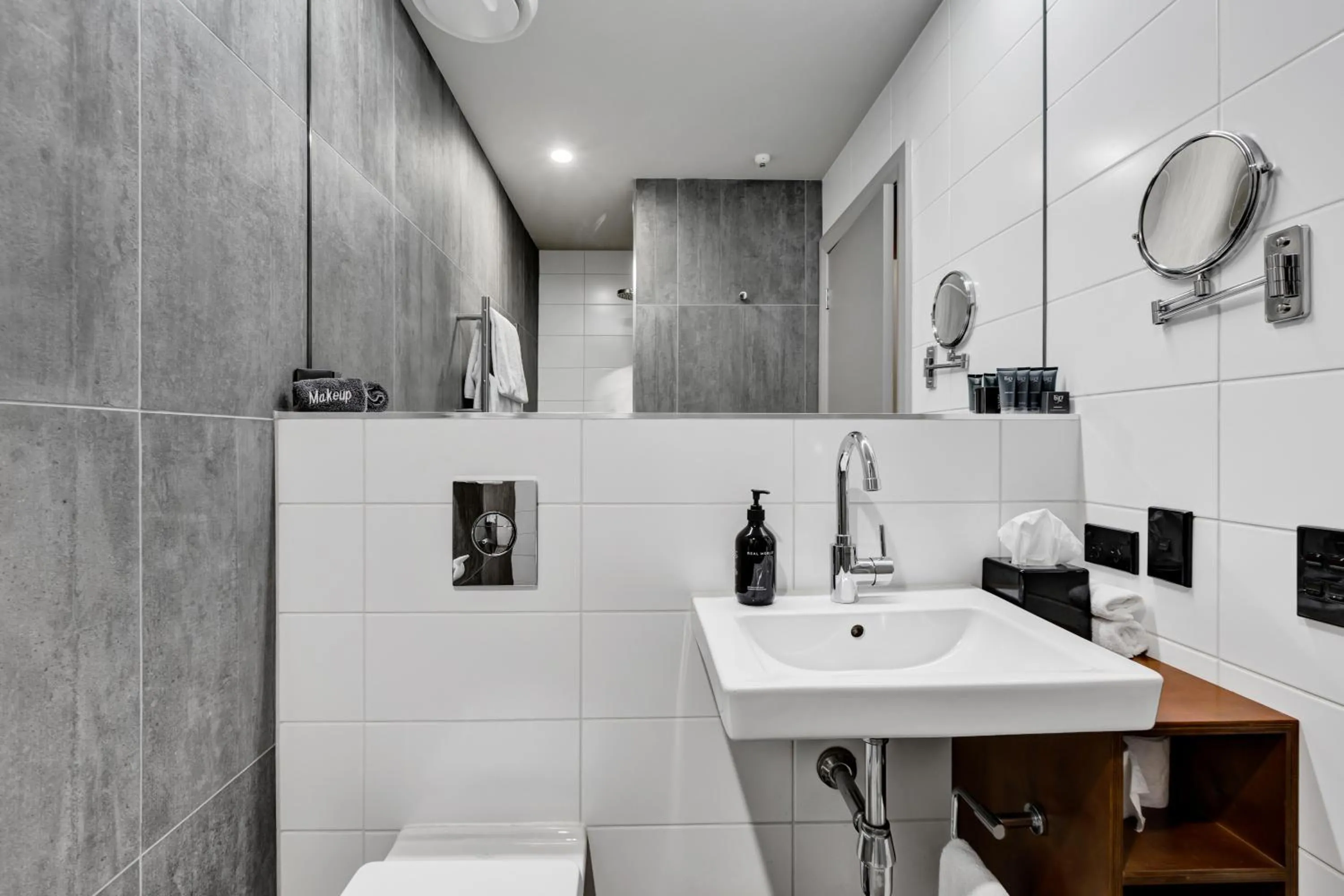 Bathroom in King and Queen Hotel Suites