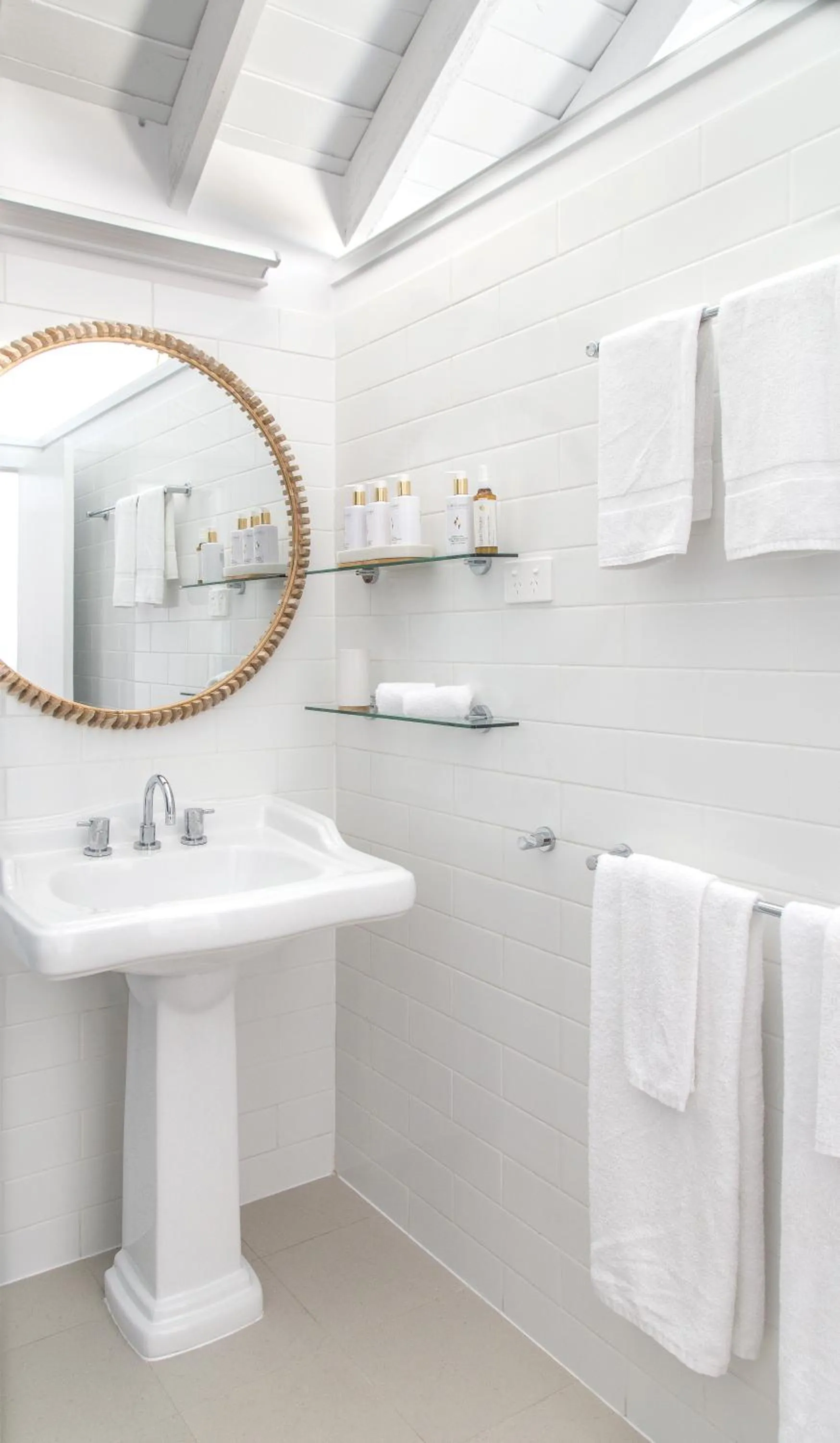Bathroom in Elysian Luxury Eco Island Retreat