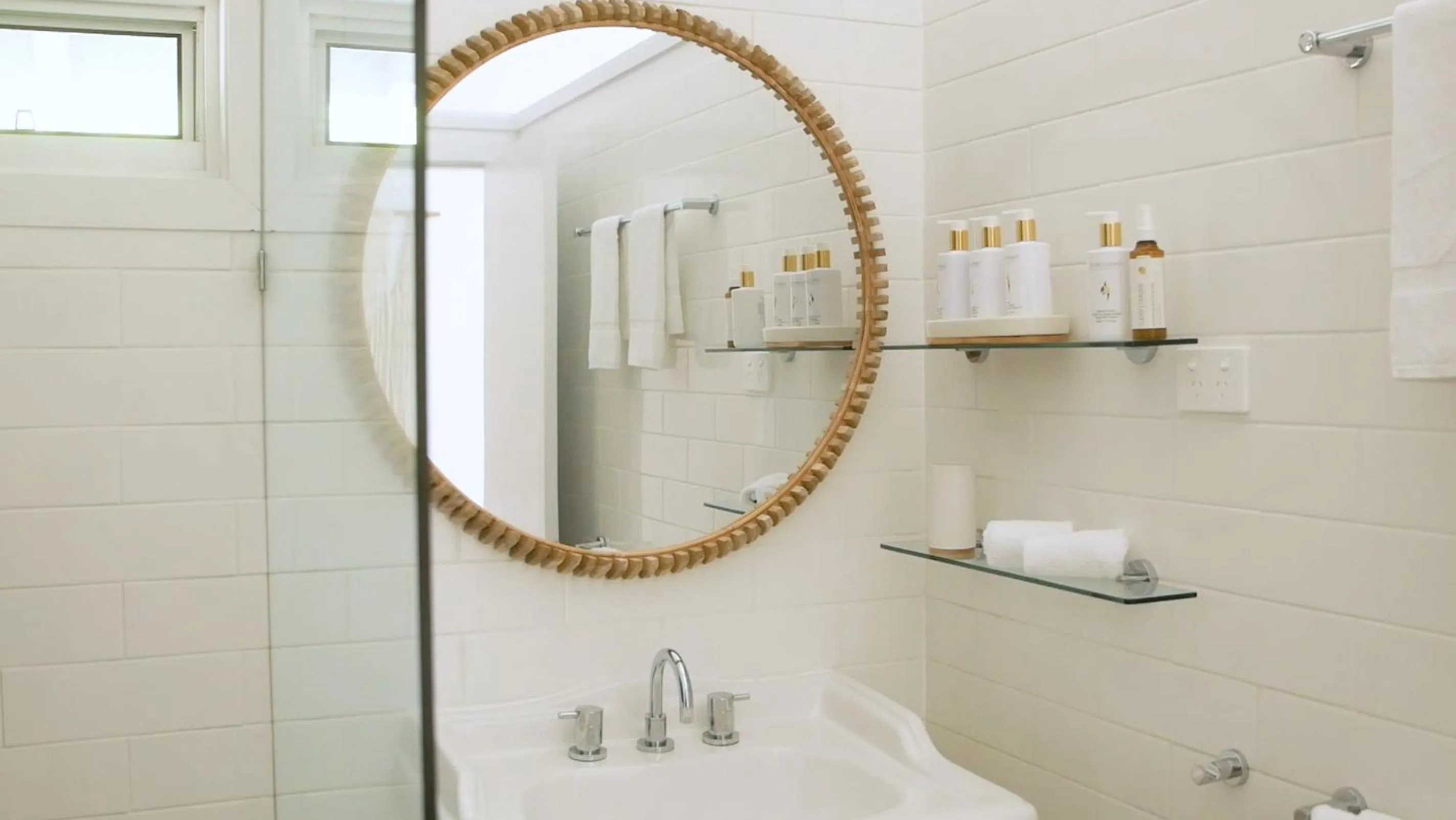 Bathroom in Elysian Luxury Eco Island Retreat