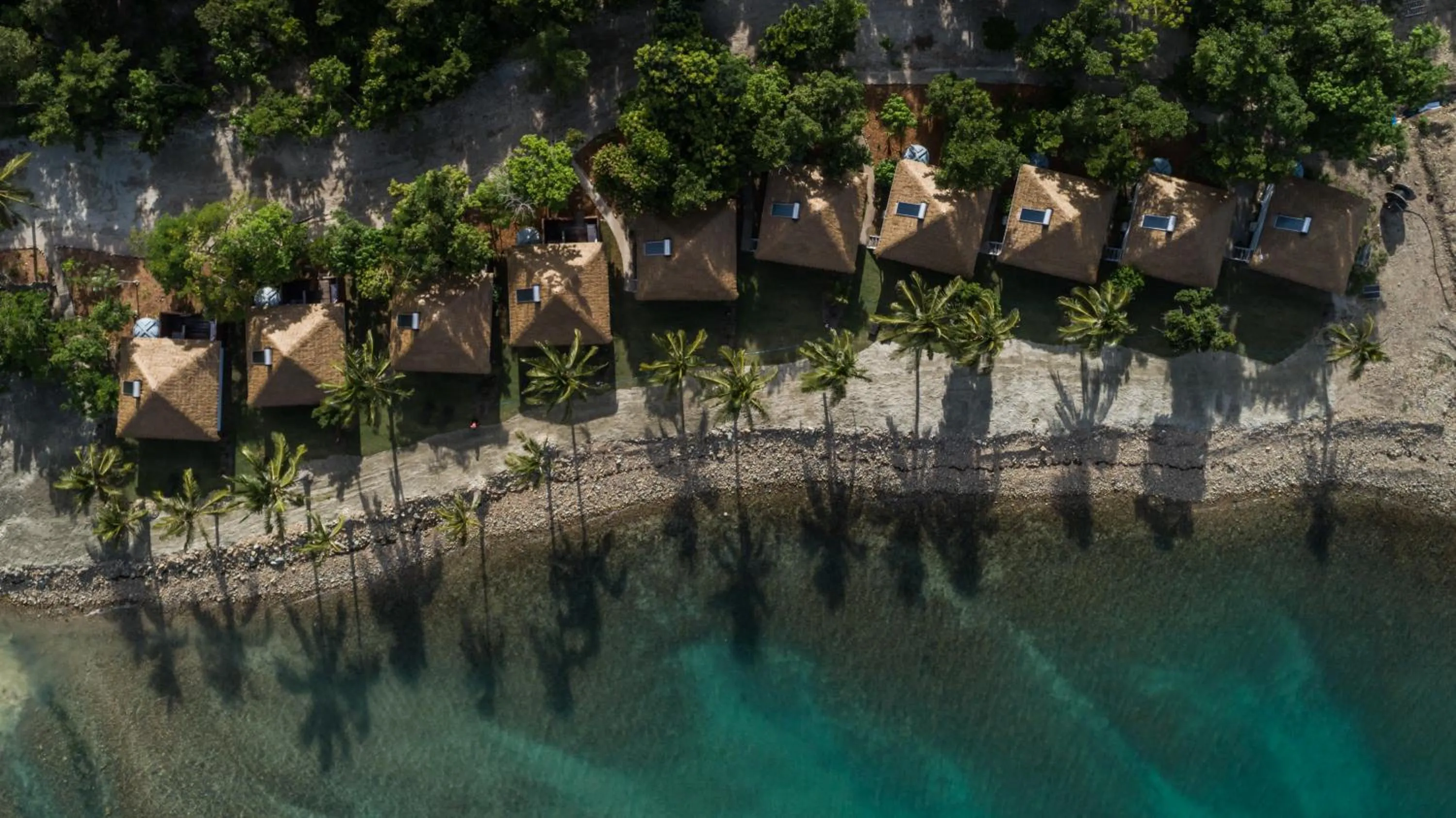 Bird's eye view in Elysian Luxury Eco Island Retreat