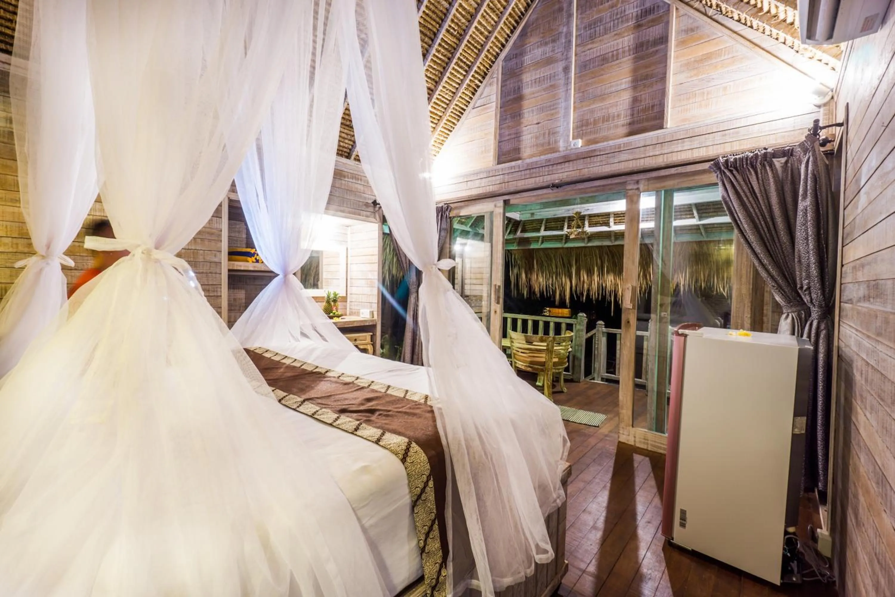 Bedroom, Bed in The Dafish Ceningan