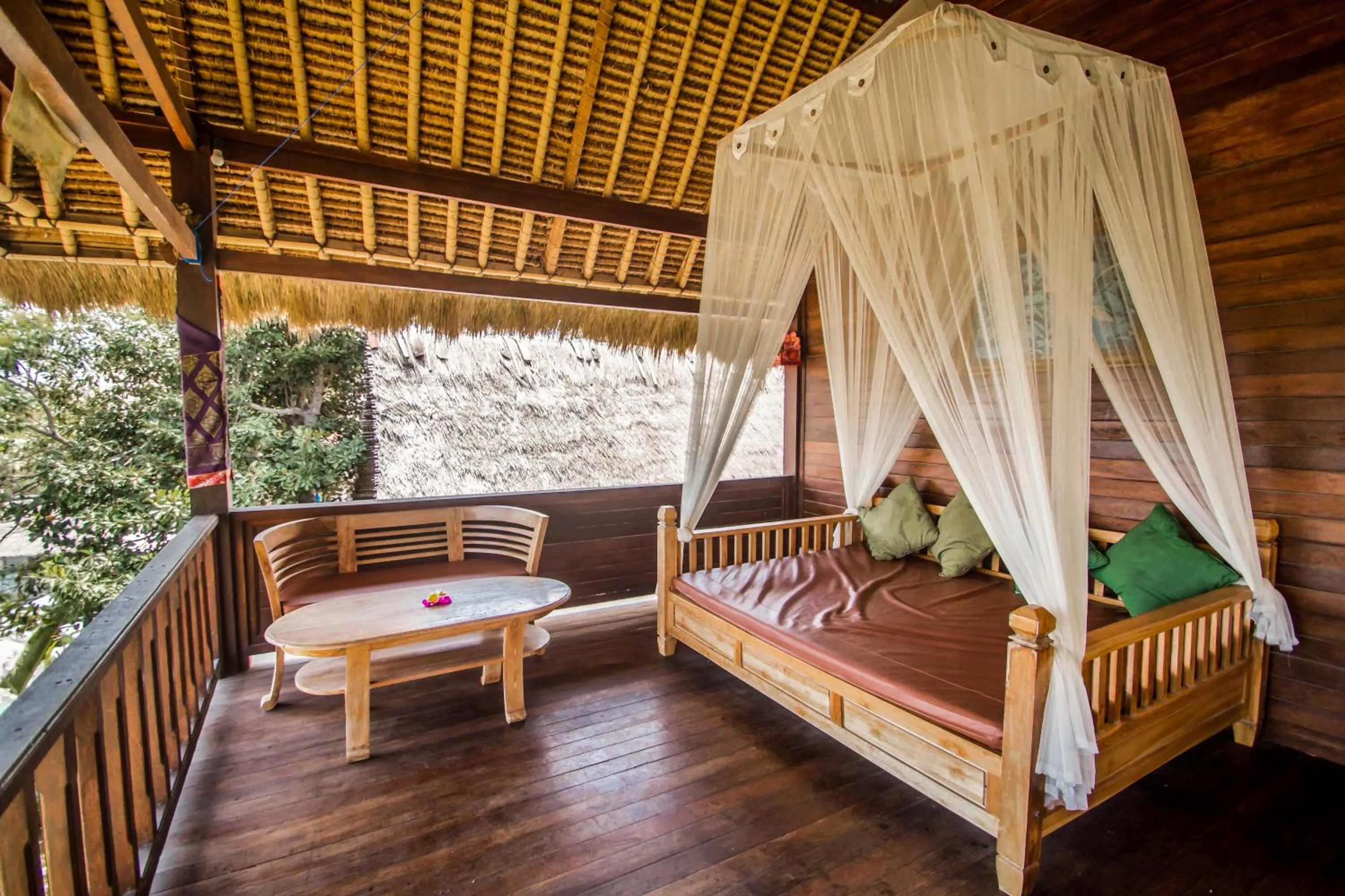 Patio in The Dafish Ceningan