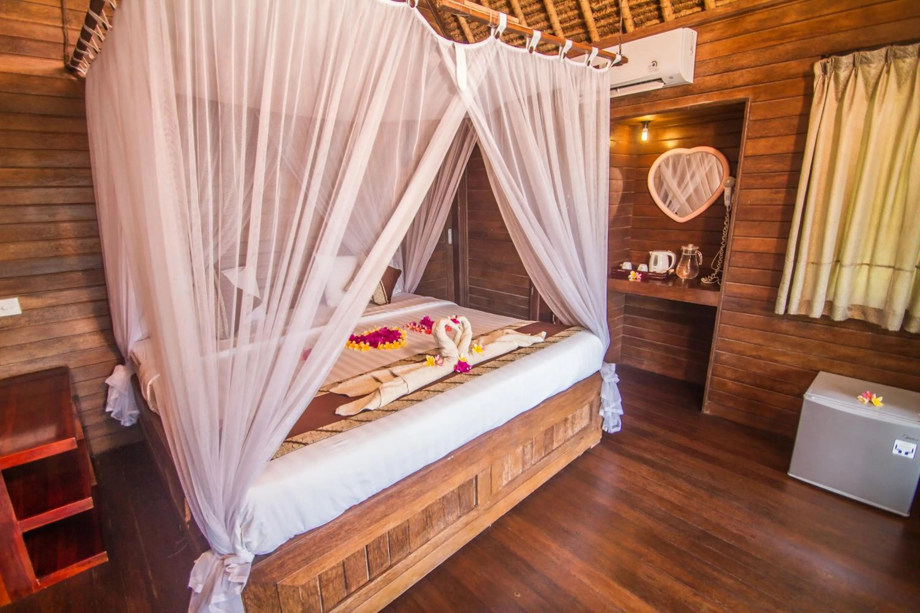 Bed in The Dafish Ceningan