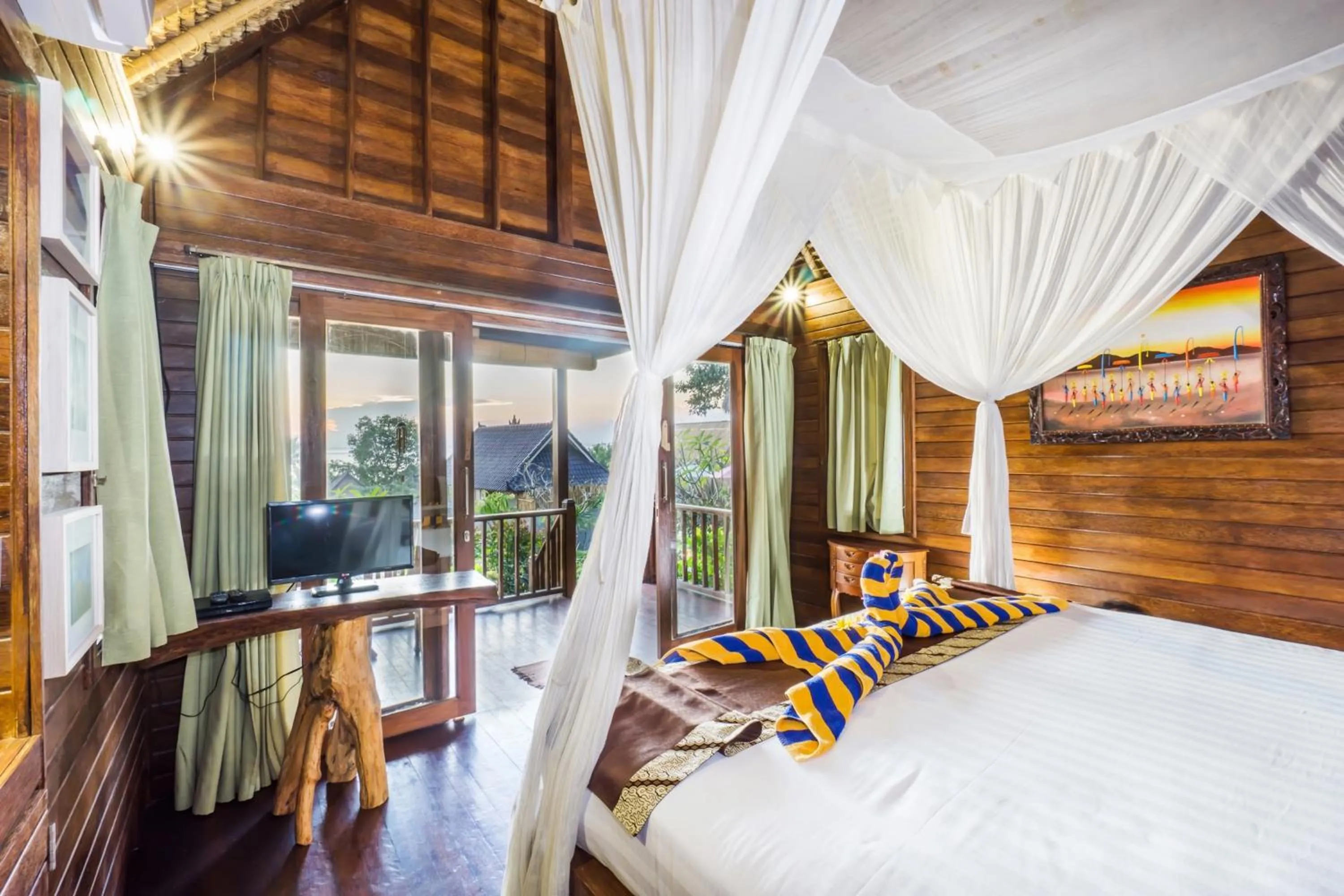 Bedroom, Bed in The Dafish Ceningan