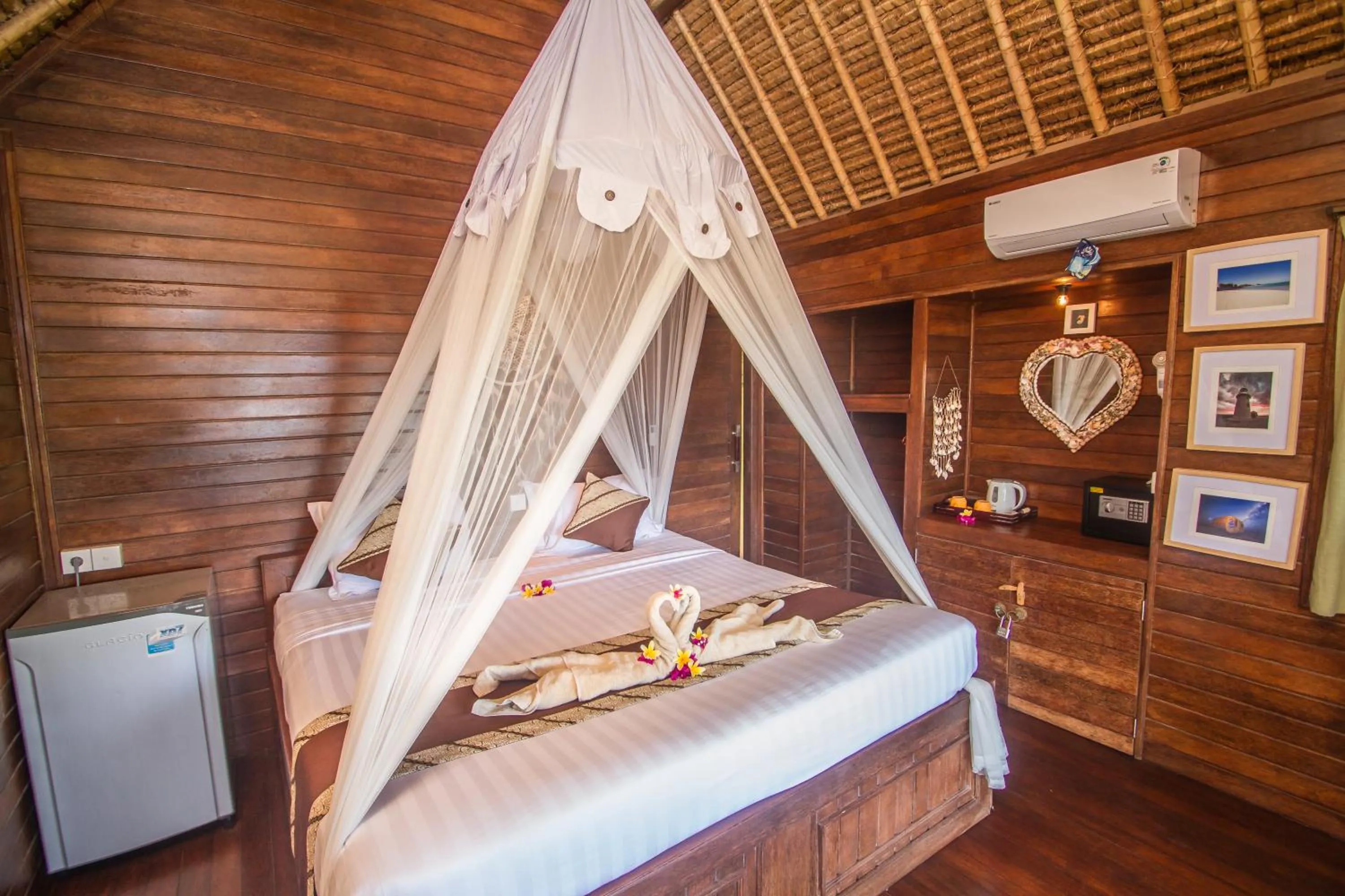 Bed in The Dafish Ceningan