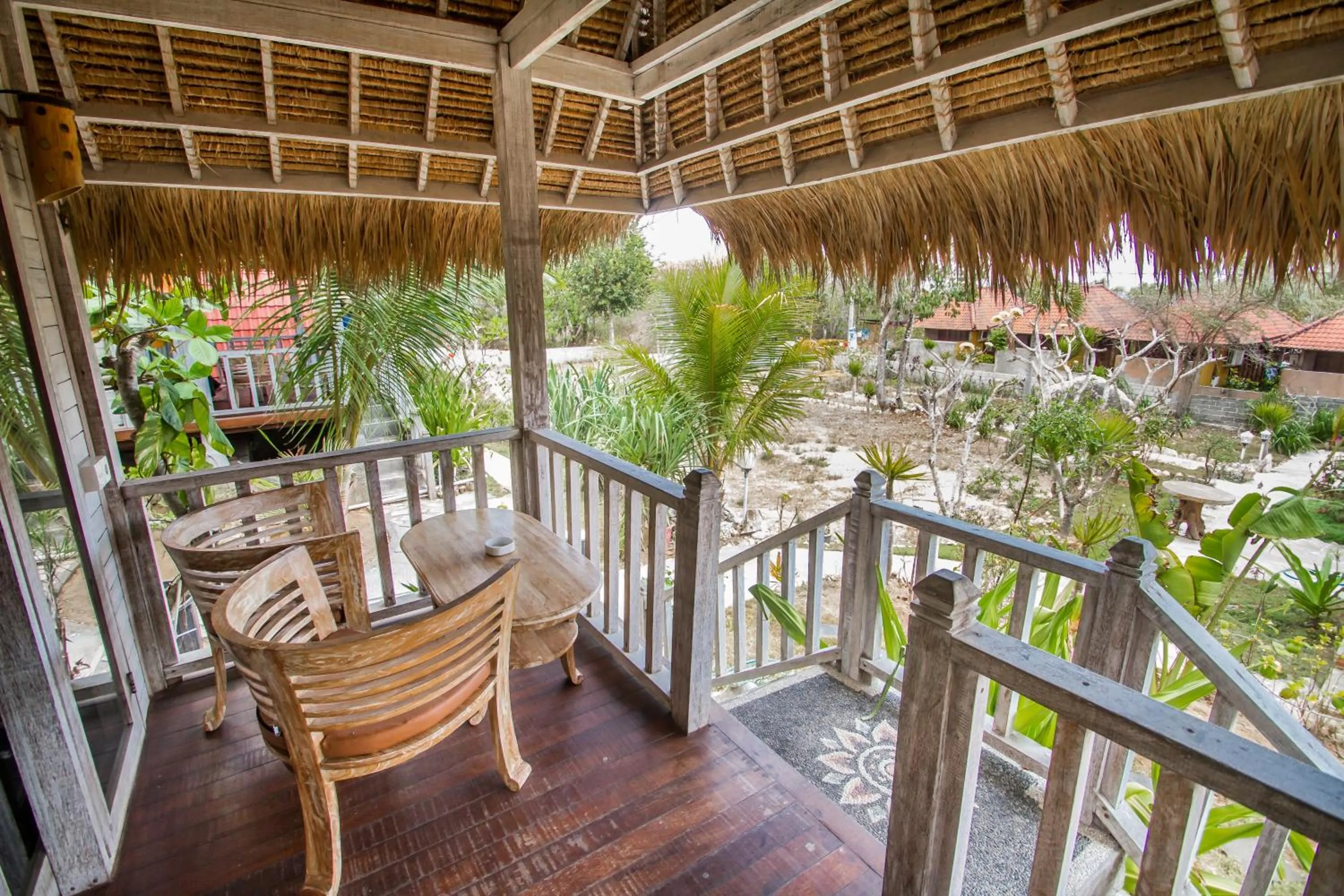 Patio in The Dafish Ceningan