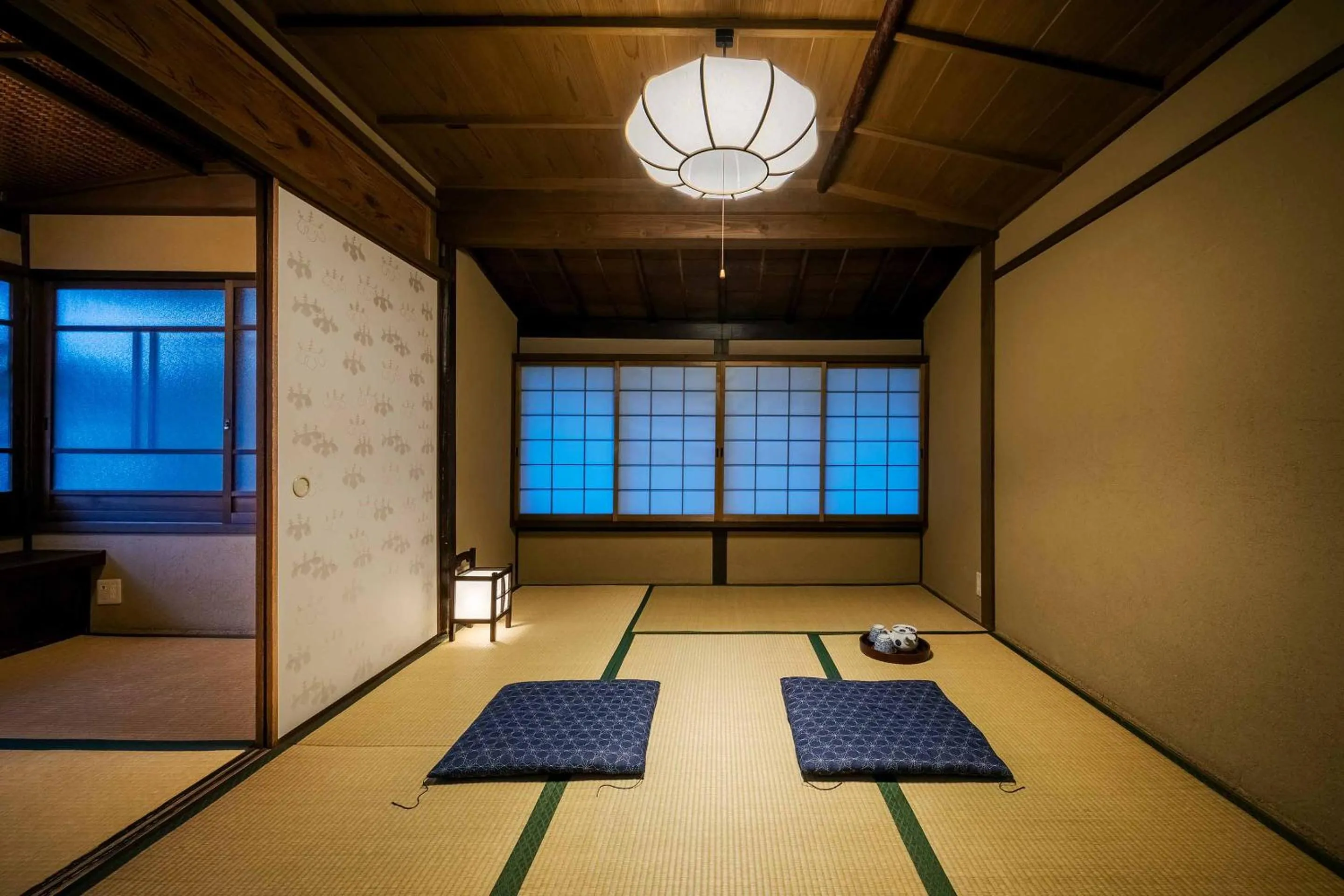 Bedroom in Gion Koyu an Machiya House