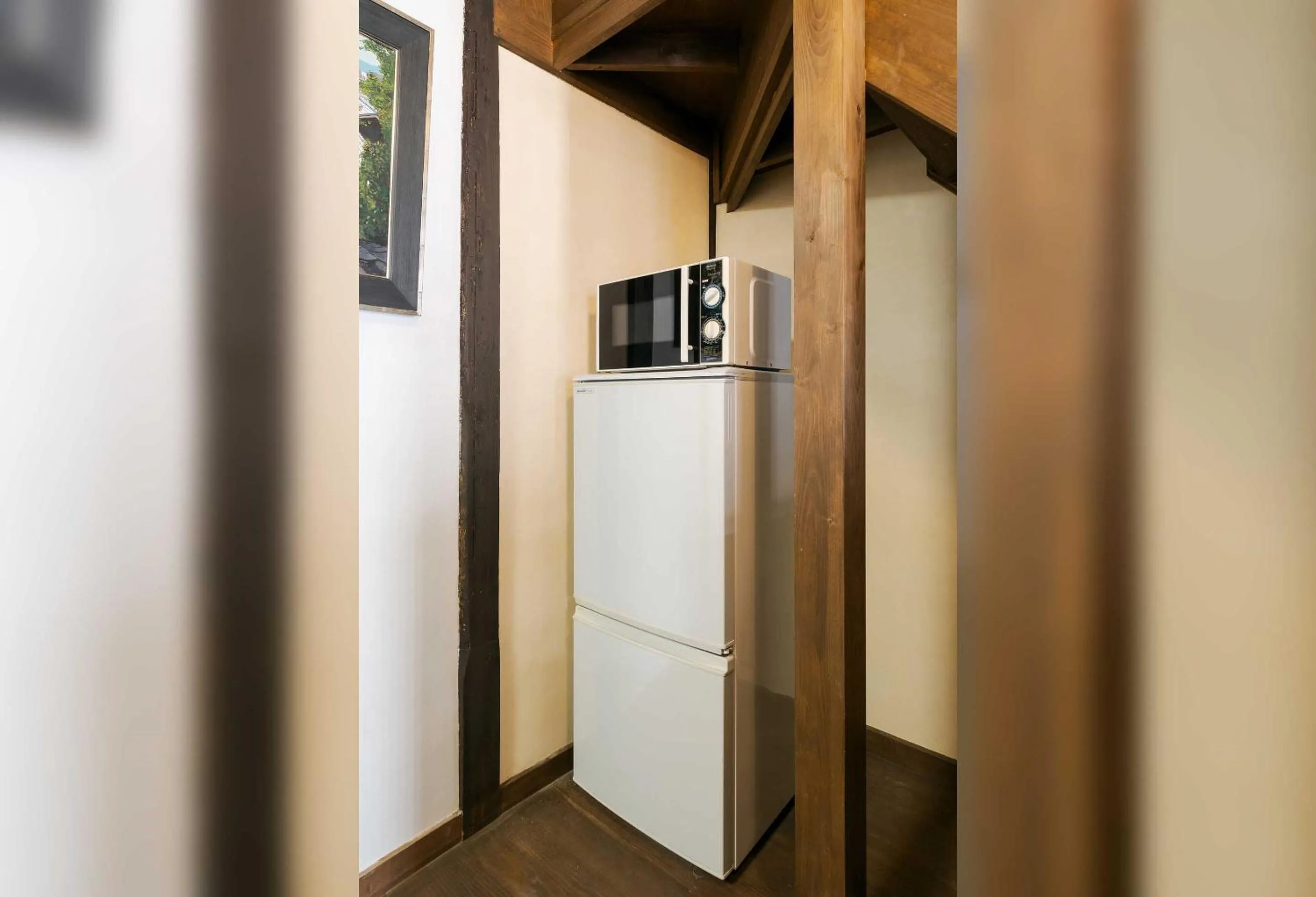 kitchen in Gion Koyu an Machiya House