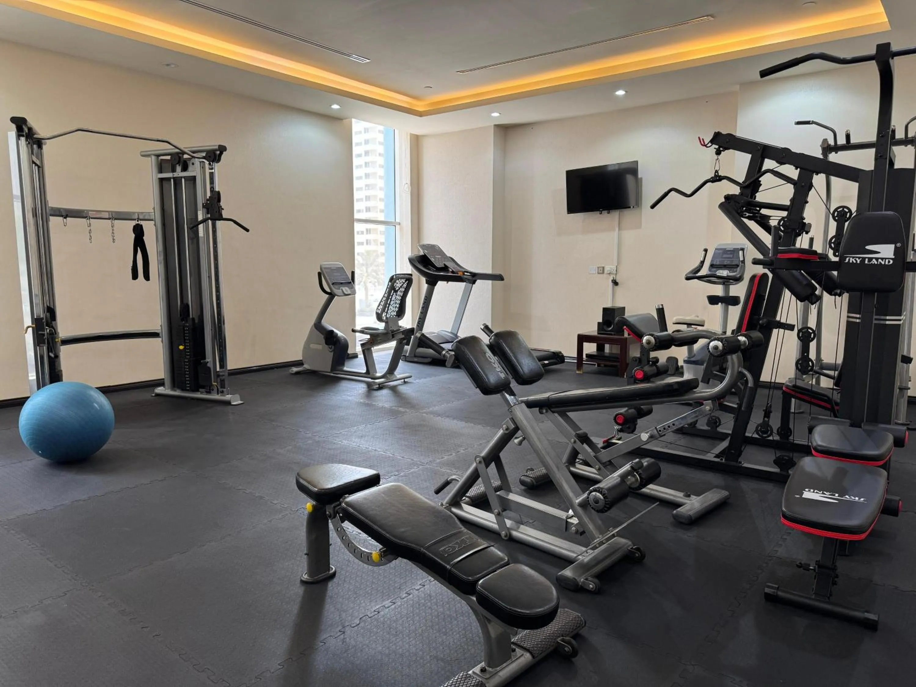 Fitness centre/facilities in Nehal Hotel