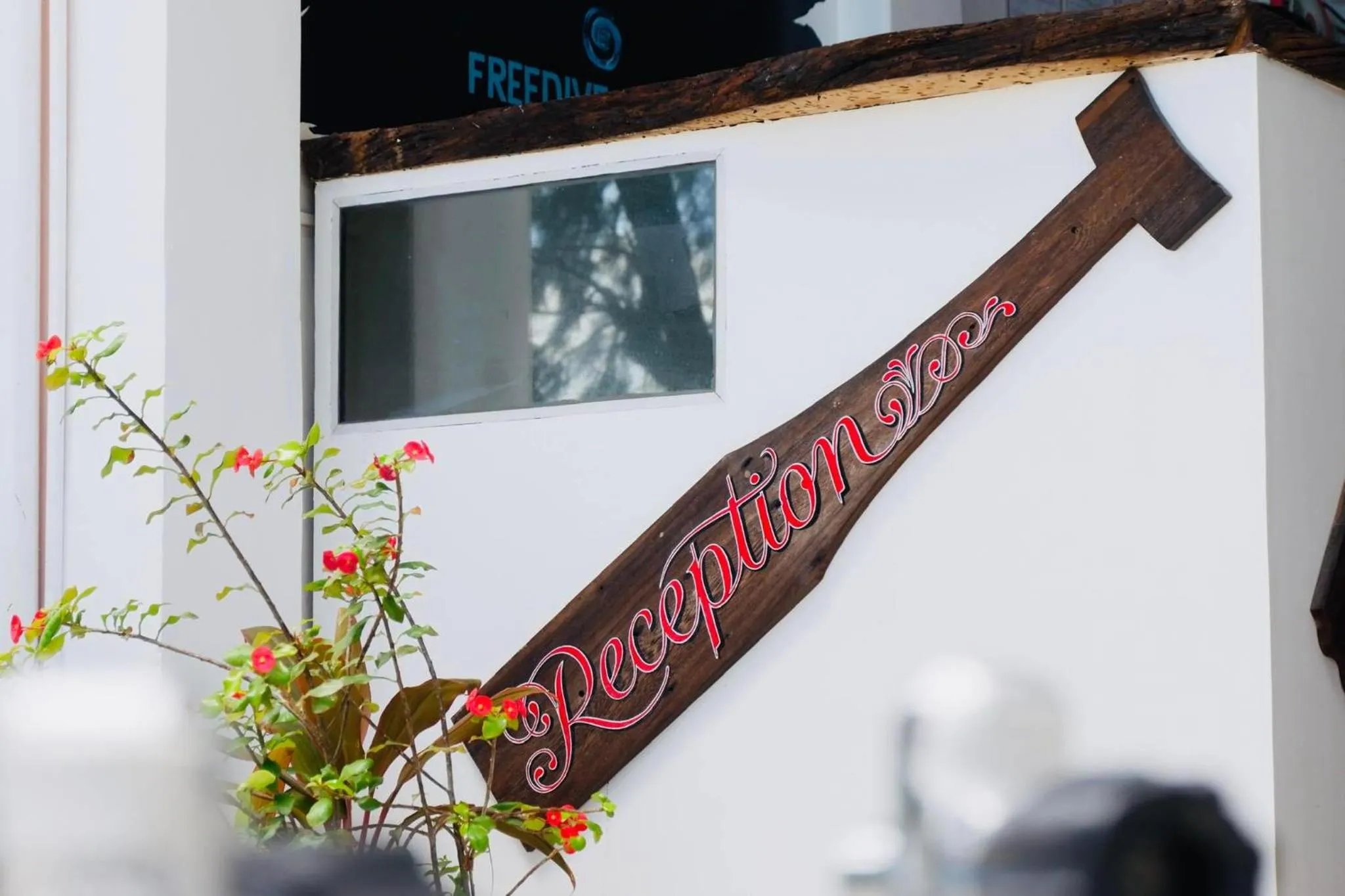 Property building in DiveGurus Boracay Beach Resort