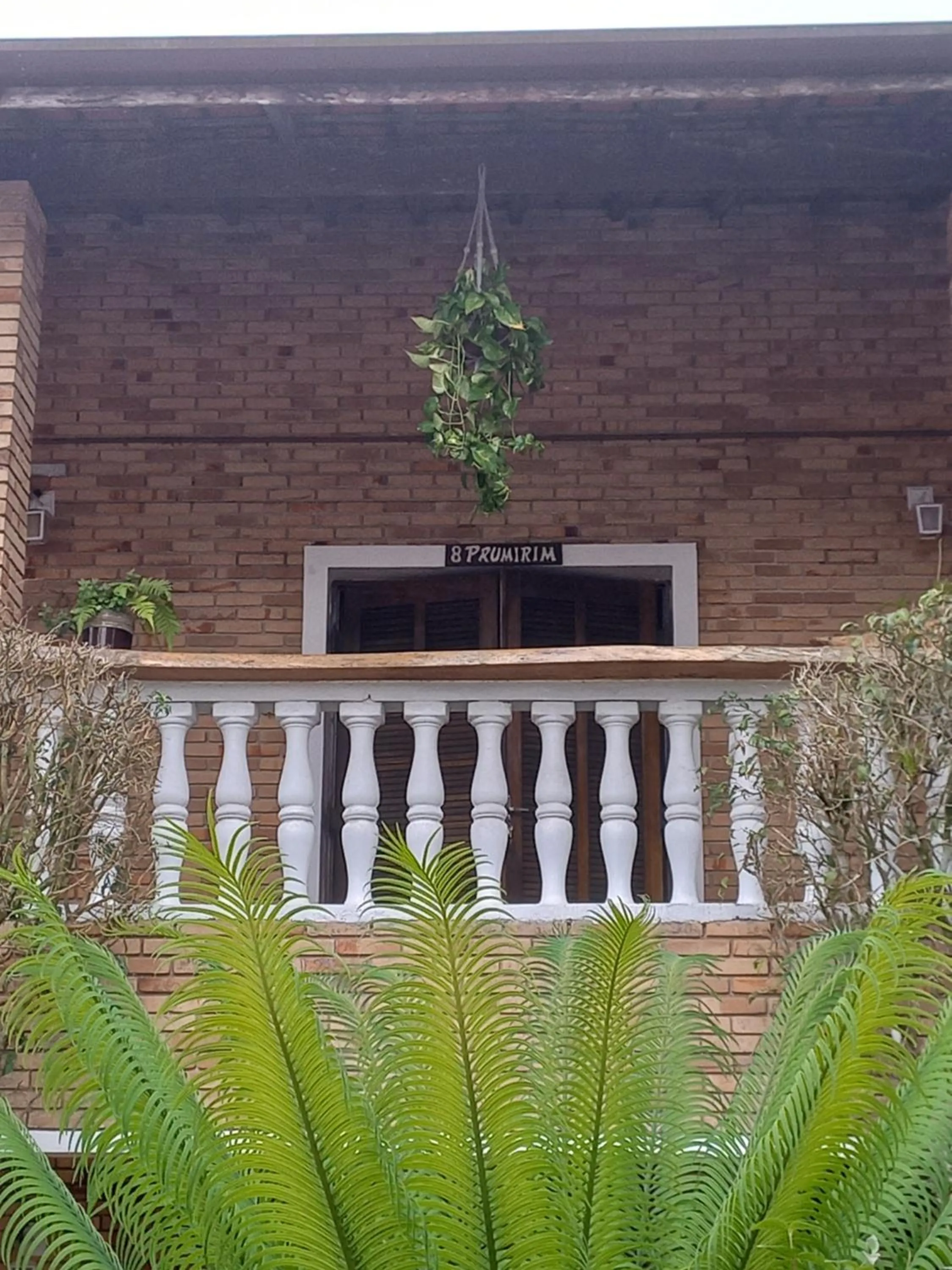 Balcony/Terrace in Chalé da Ju