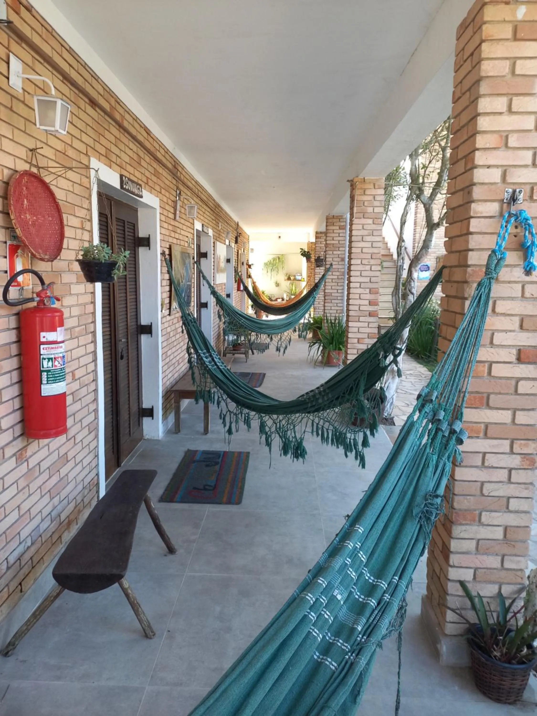 Patio in Chalé da Ju