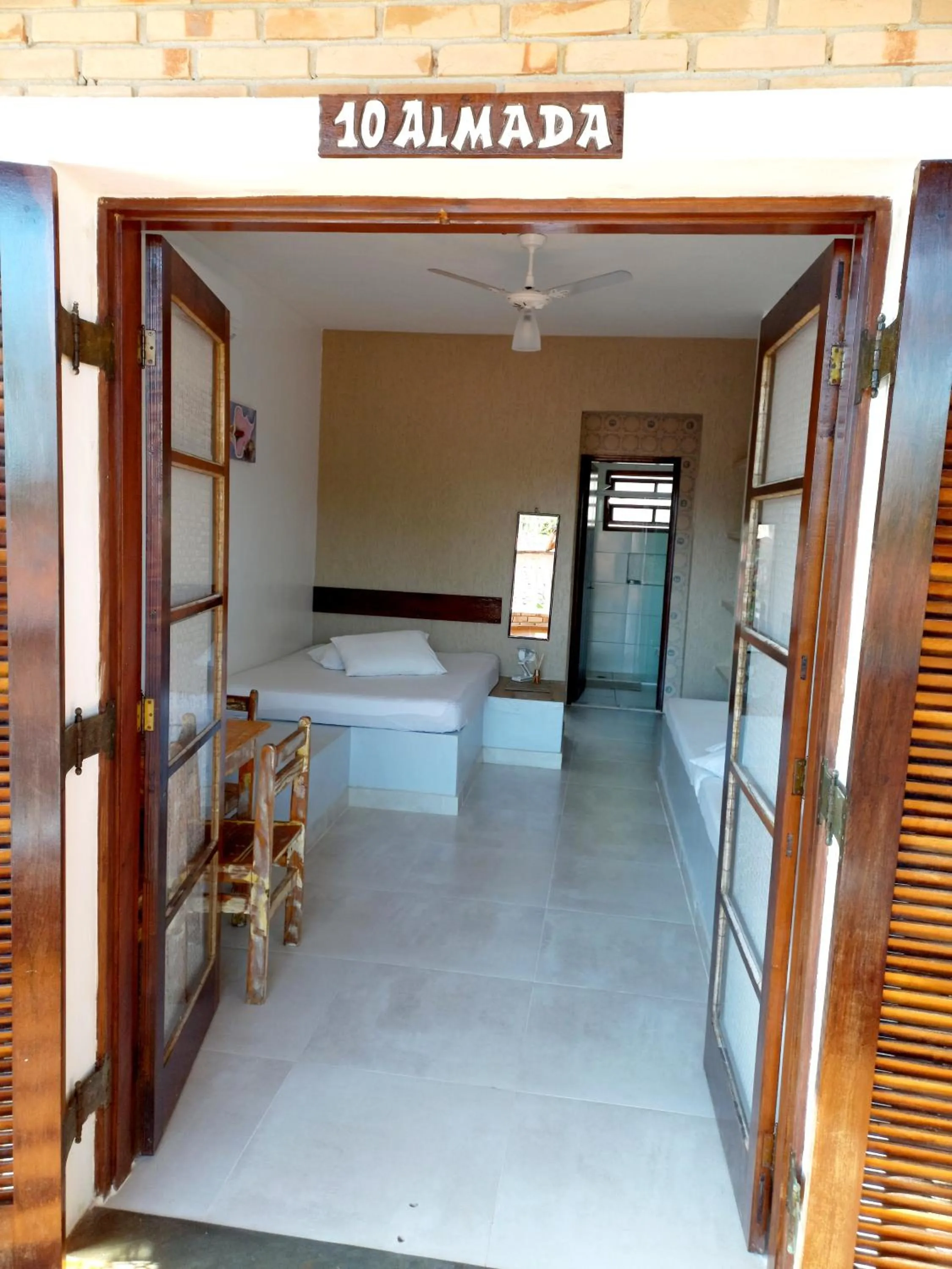 Bedroom, Bed in Chalé da Ju