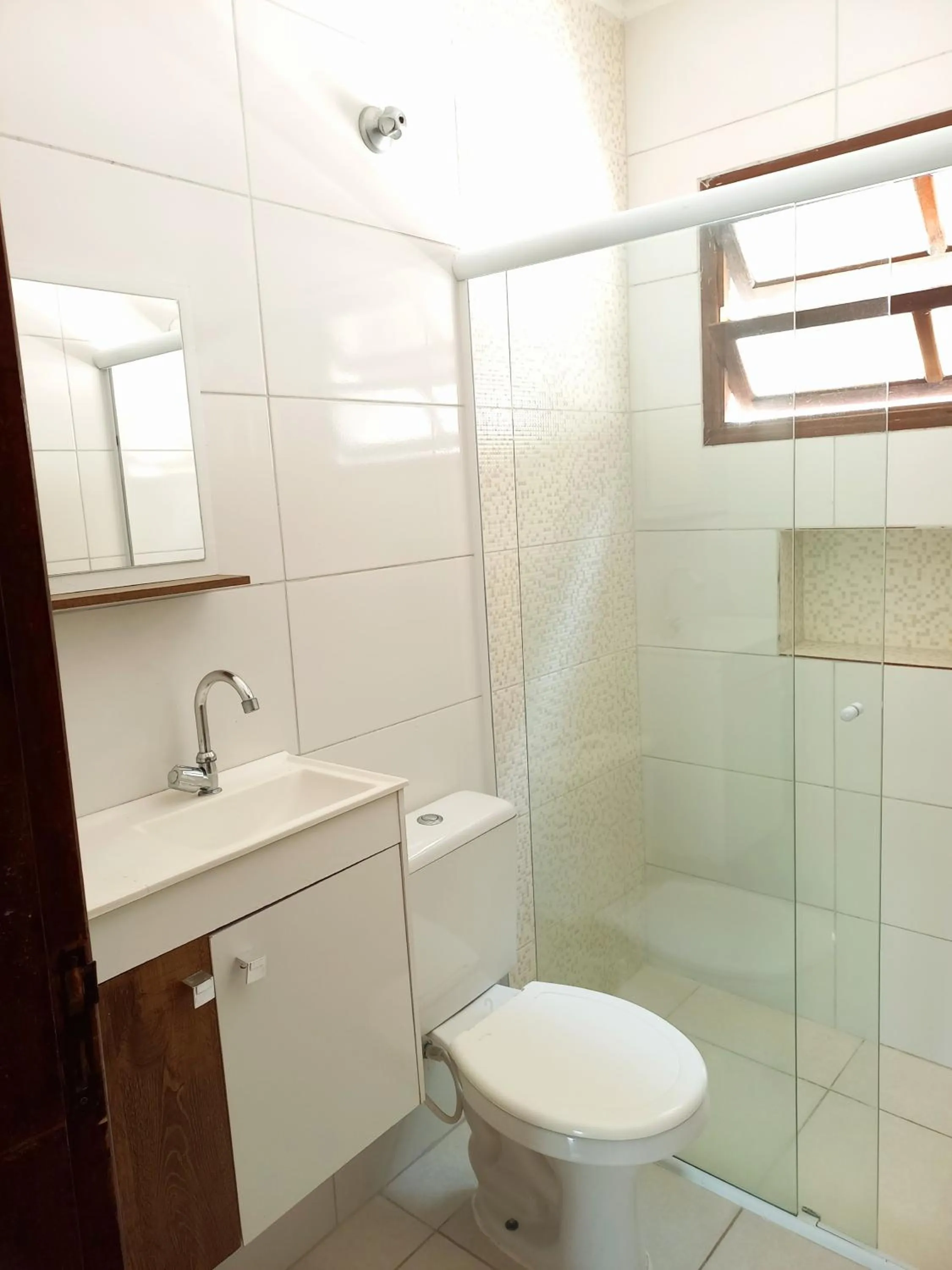 Bathroom in Chalé da Ju