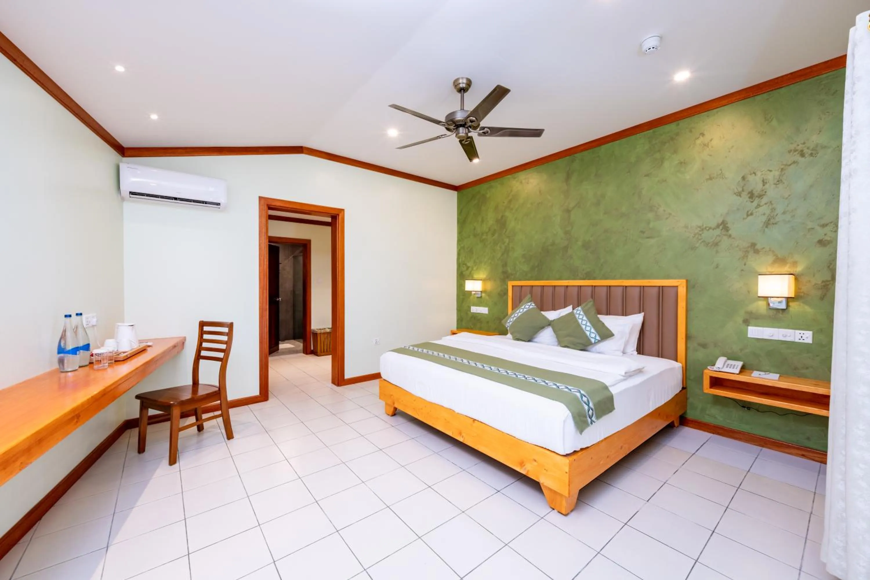 Bedroom, Bed in Fihalhohi Maldives