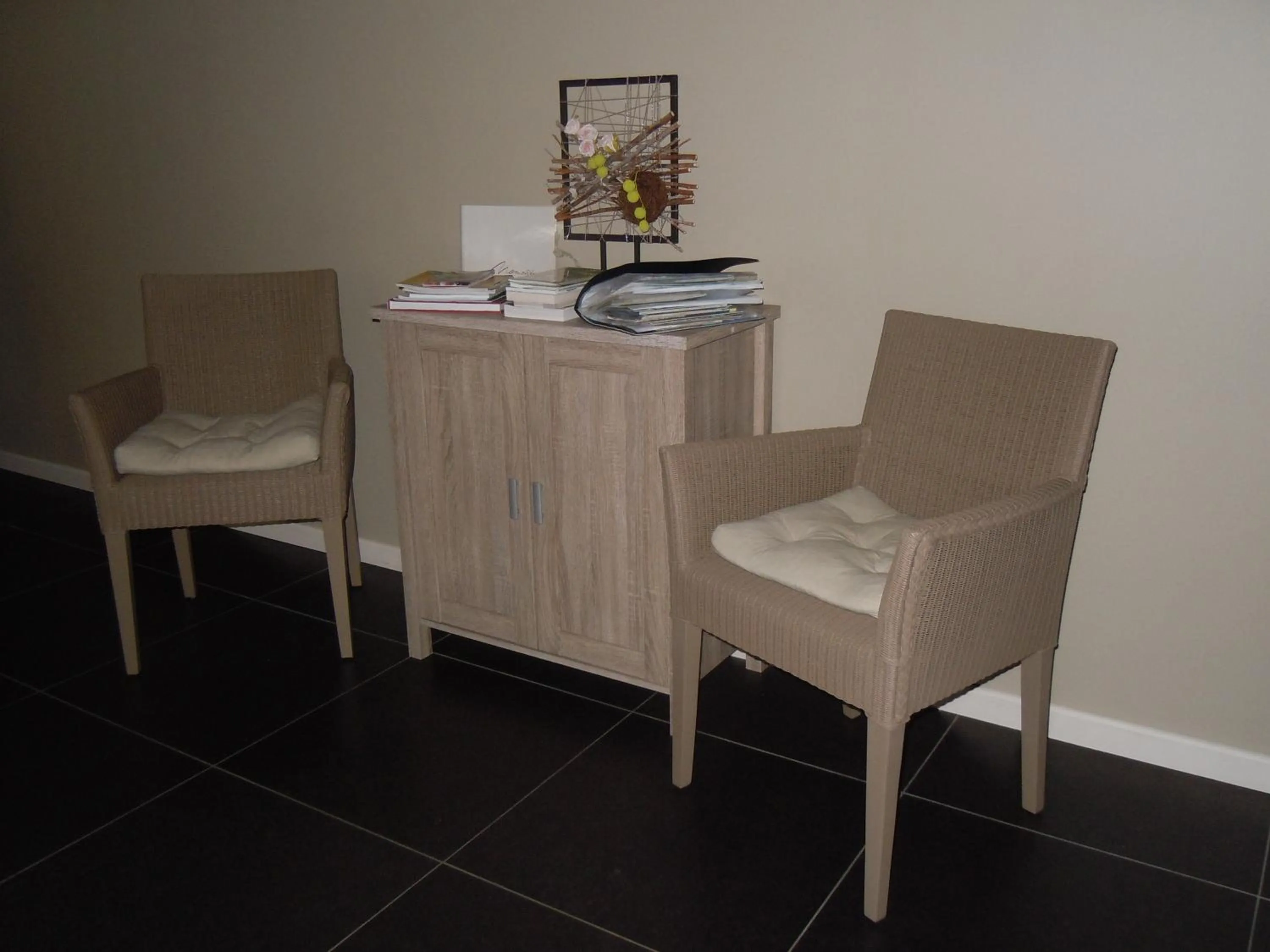 Living room in B&B De Pepelinck