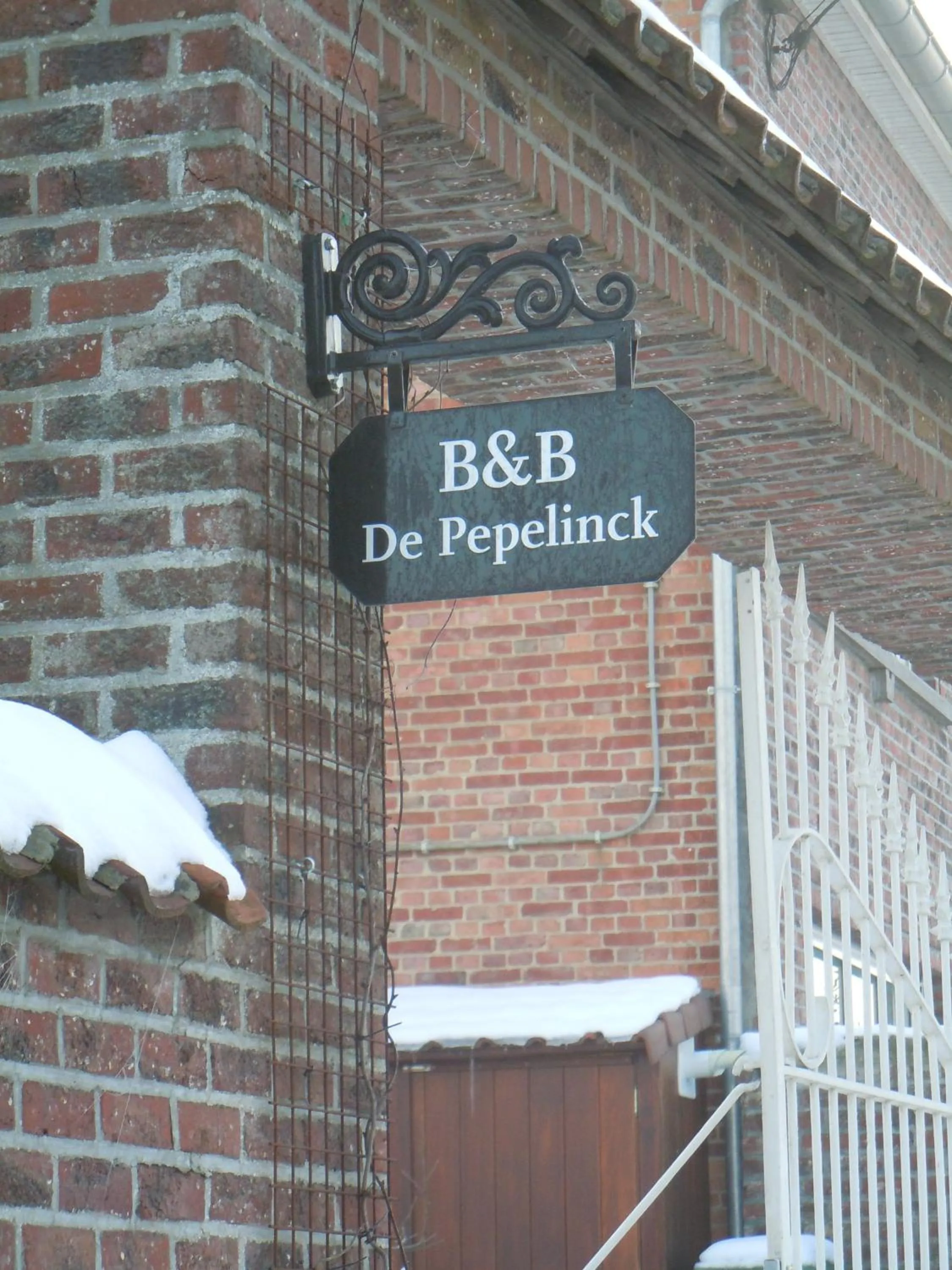 Logo/Certificate/Sign in B&B De Pepelinck